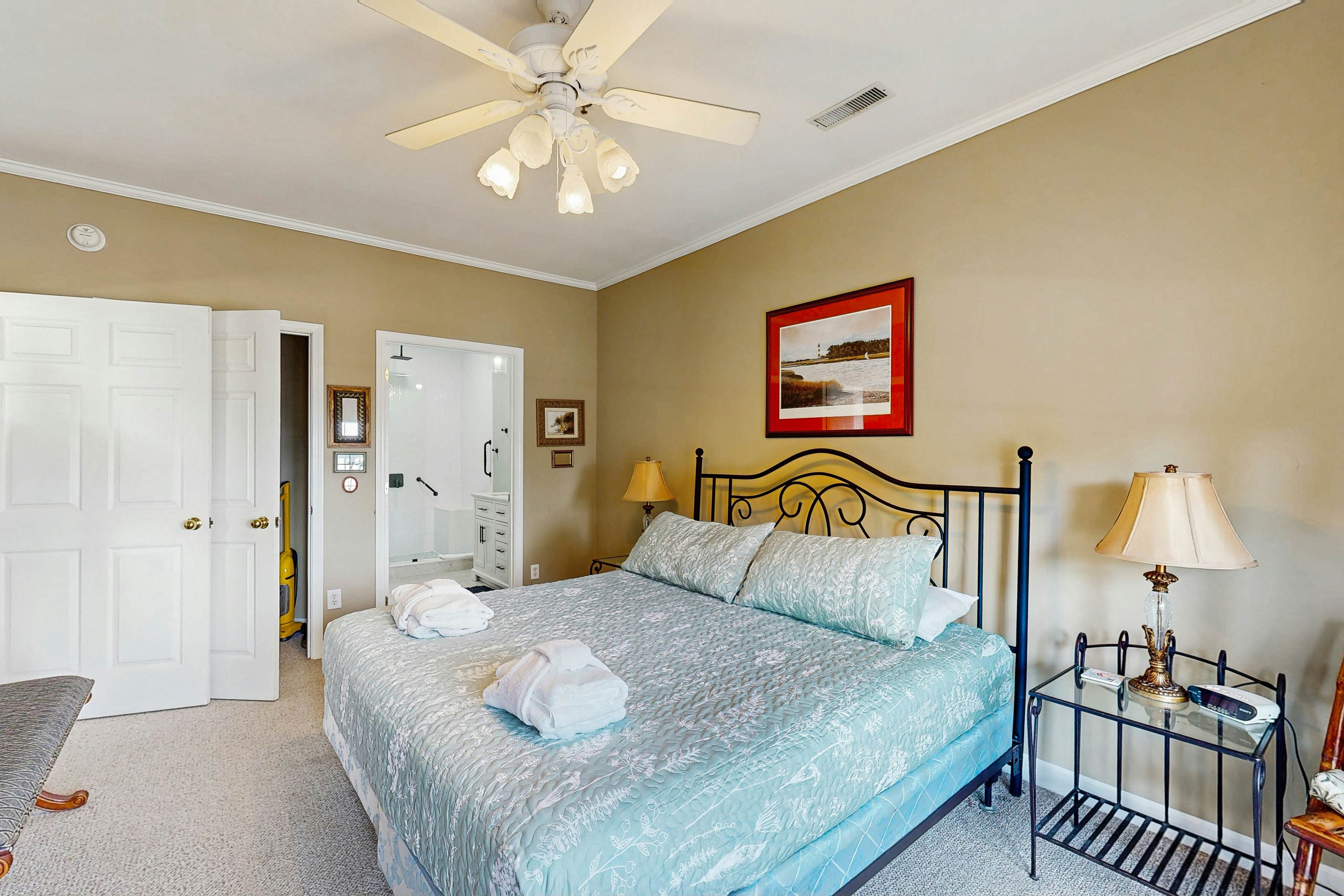 Oceanfront, first-level villa steps from the beach with a balcony & shared pool