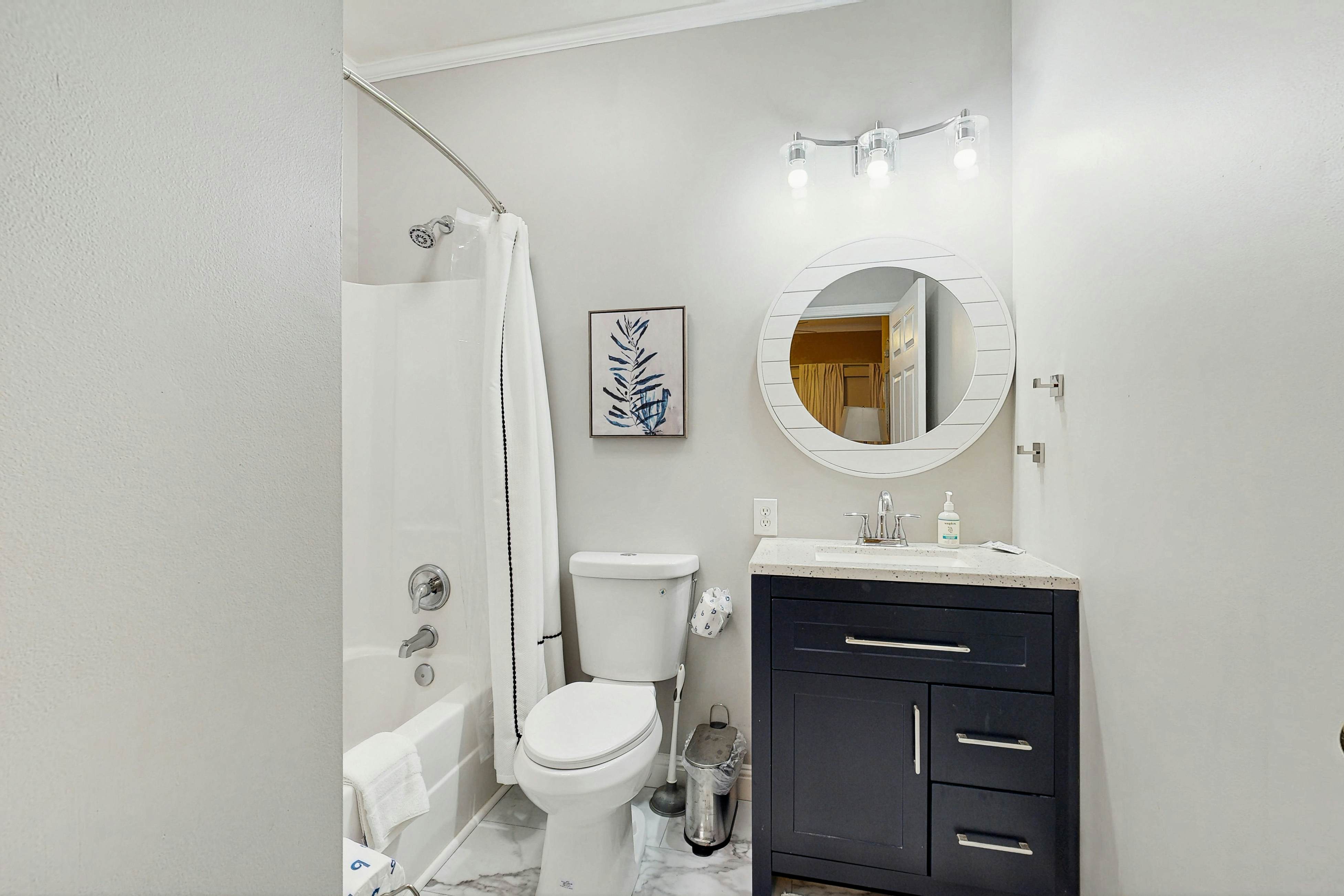 Oceanfront, first-level villa steps from the beach with a balcony & shared pool