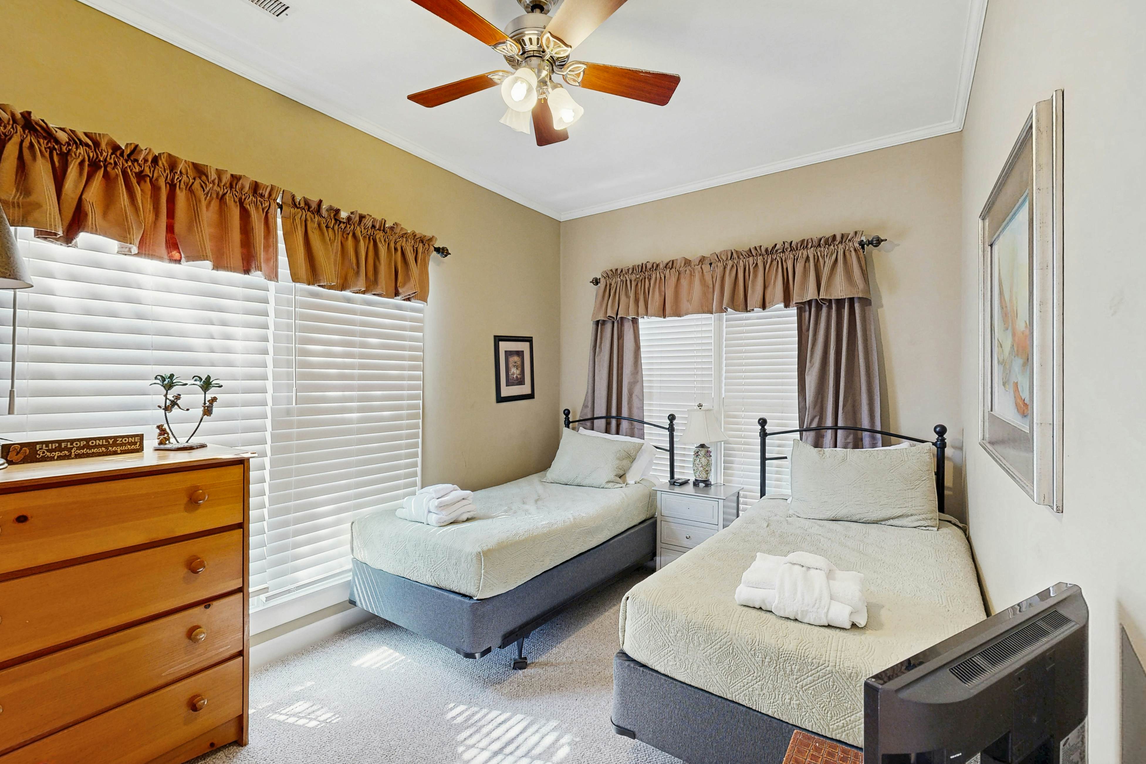 Oceanfront, first-level villa steps from the beach with a balcony & shared pool