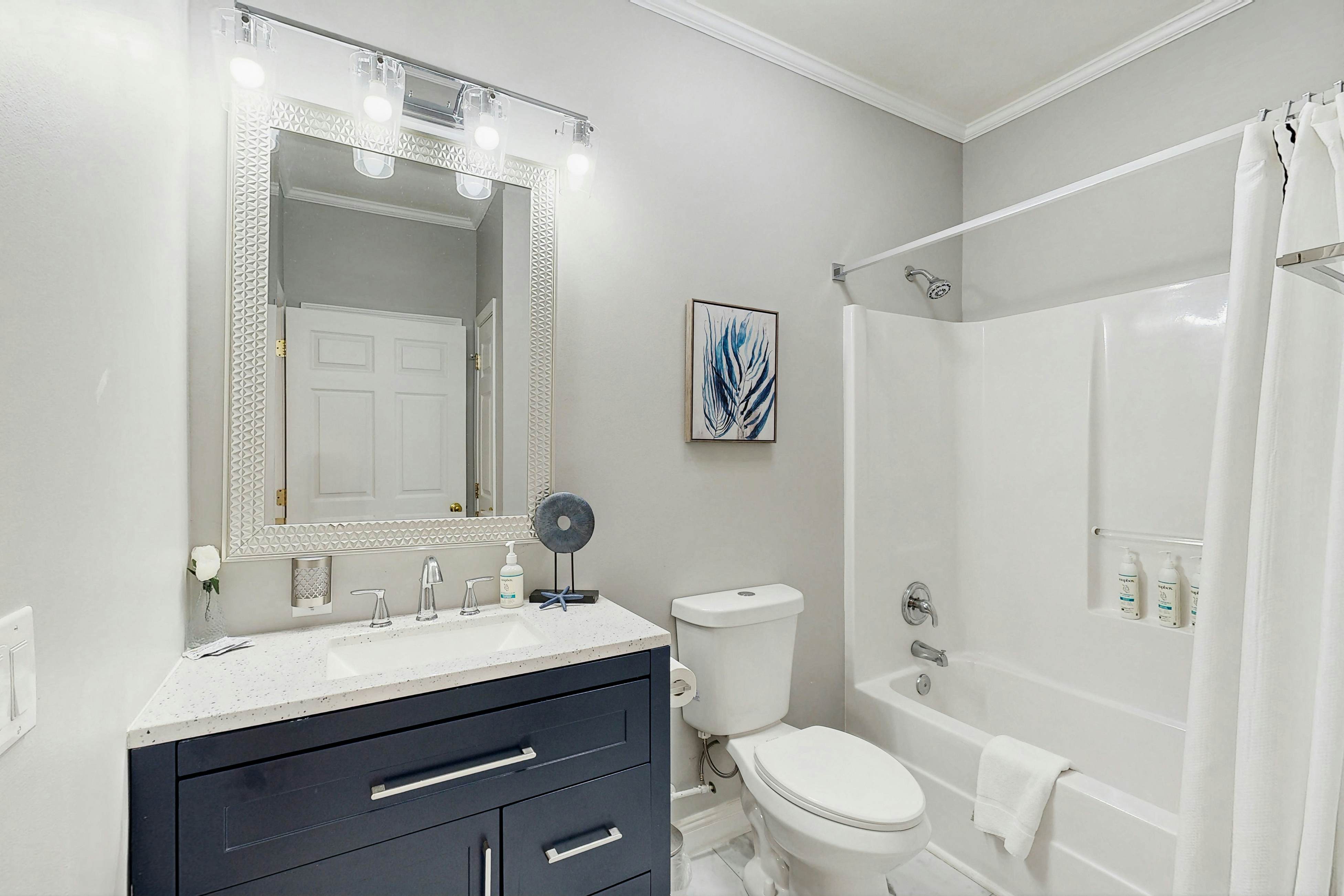 Oceanfront, first-level villa steps from the beach with a balcony & shared pool