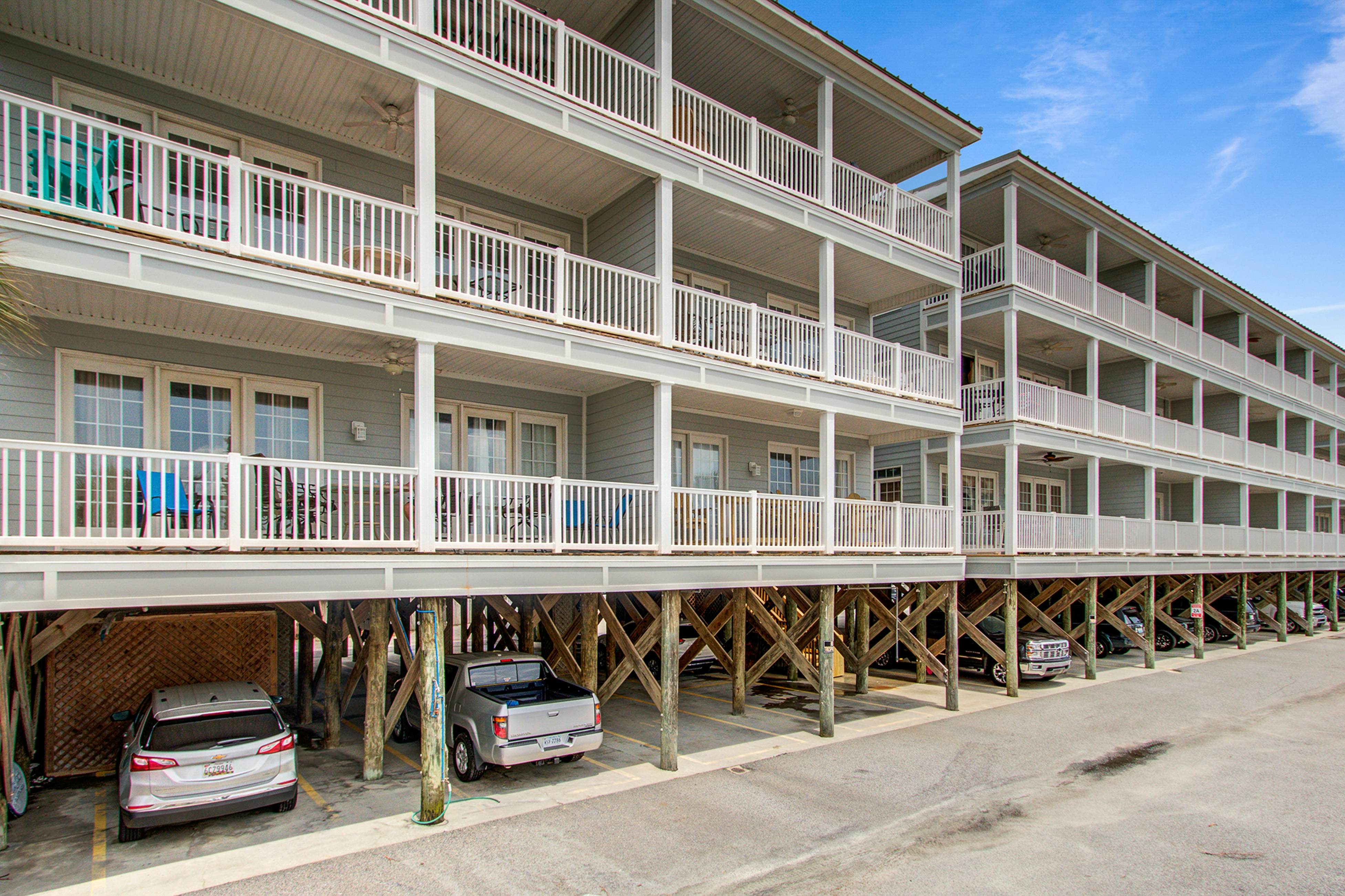 Oceanfront, first-level villa steps from the beach with a balcony & shared pool
