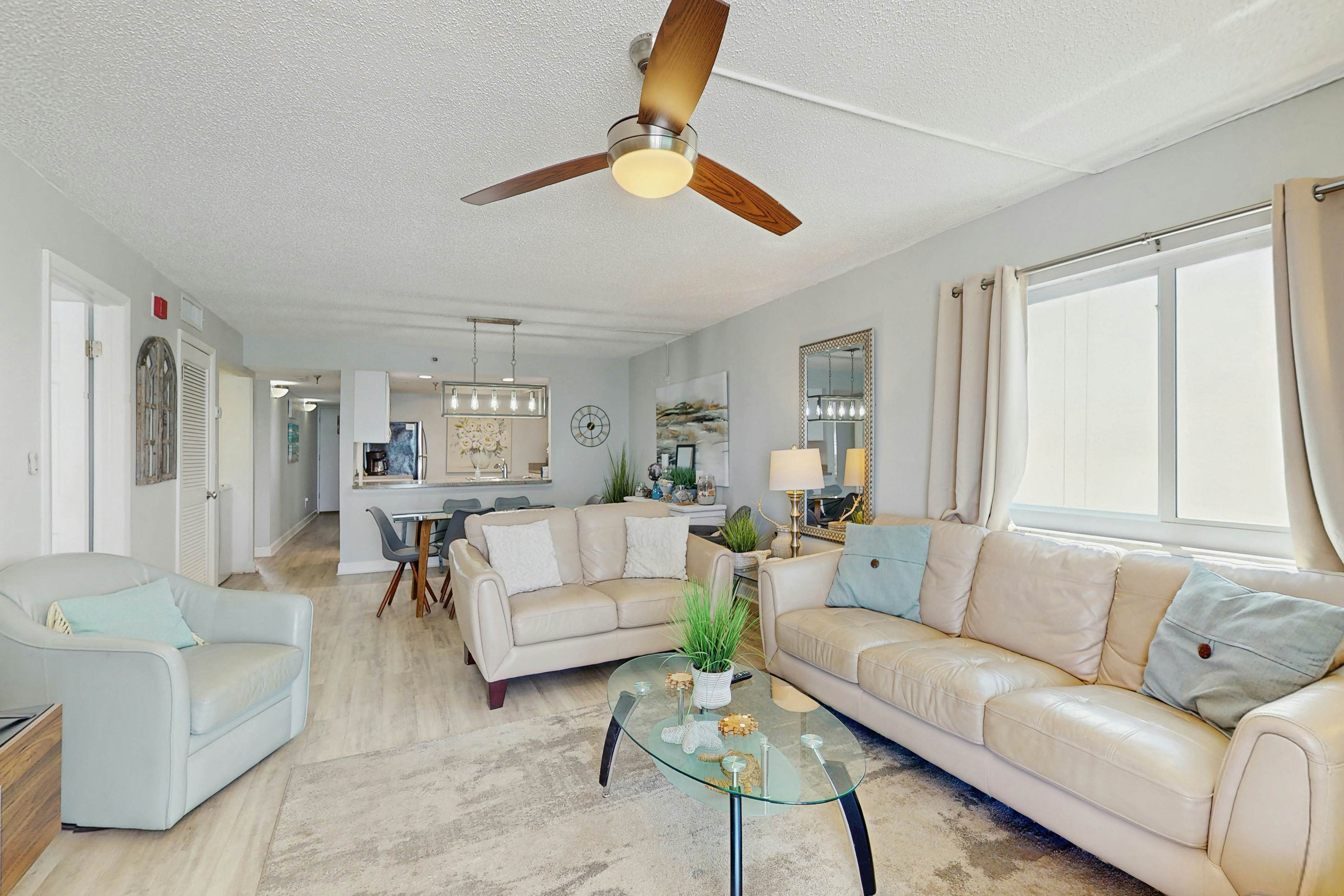 Direct beachfront beauty with sweeping coastal views