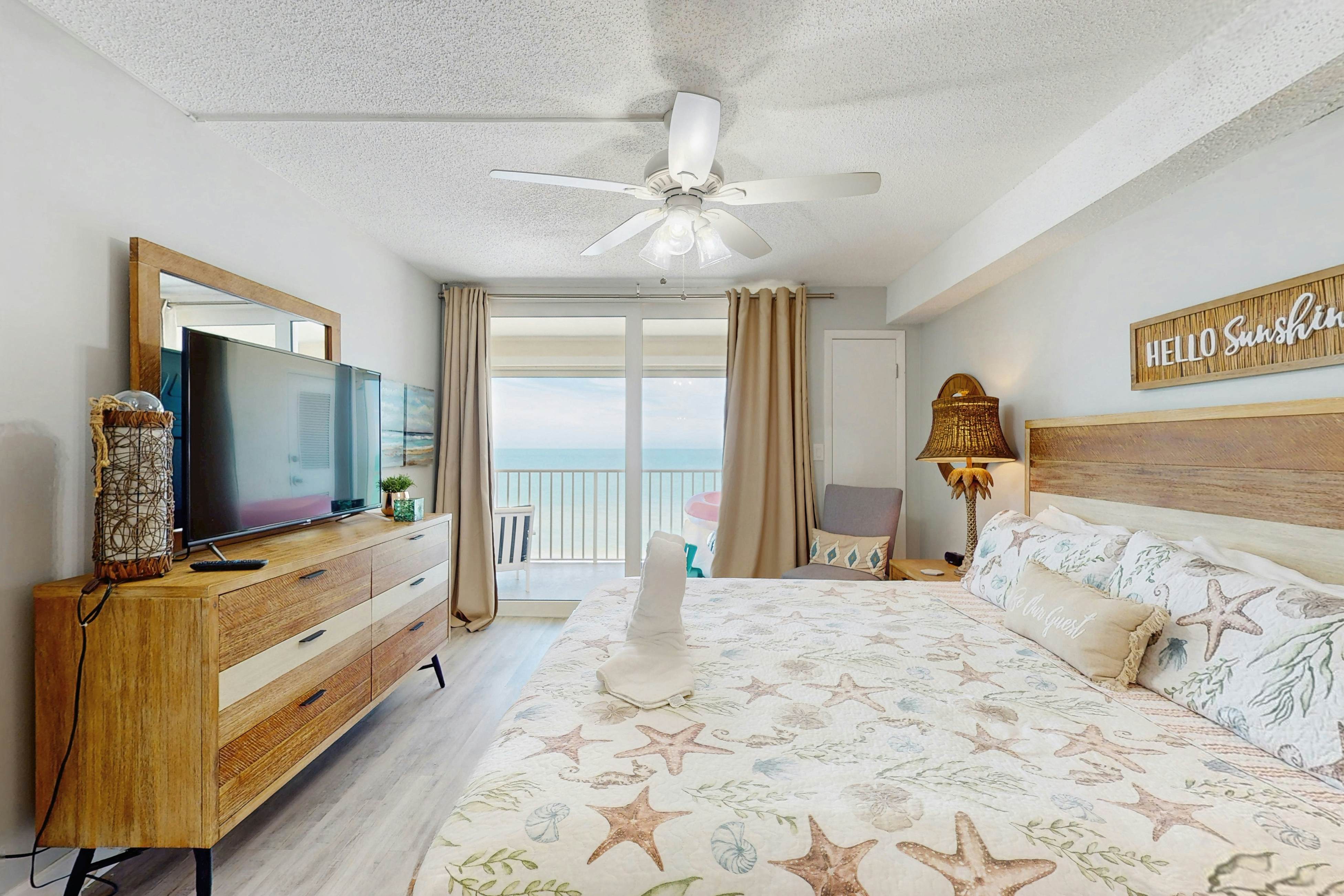 Direct beachfront beauty with sweeping coastal views