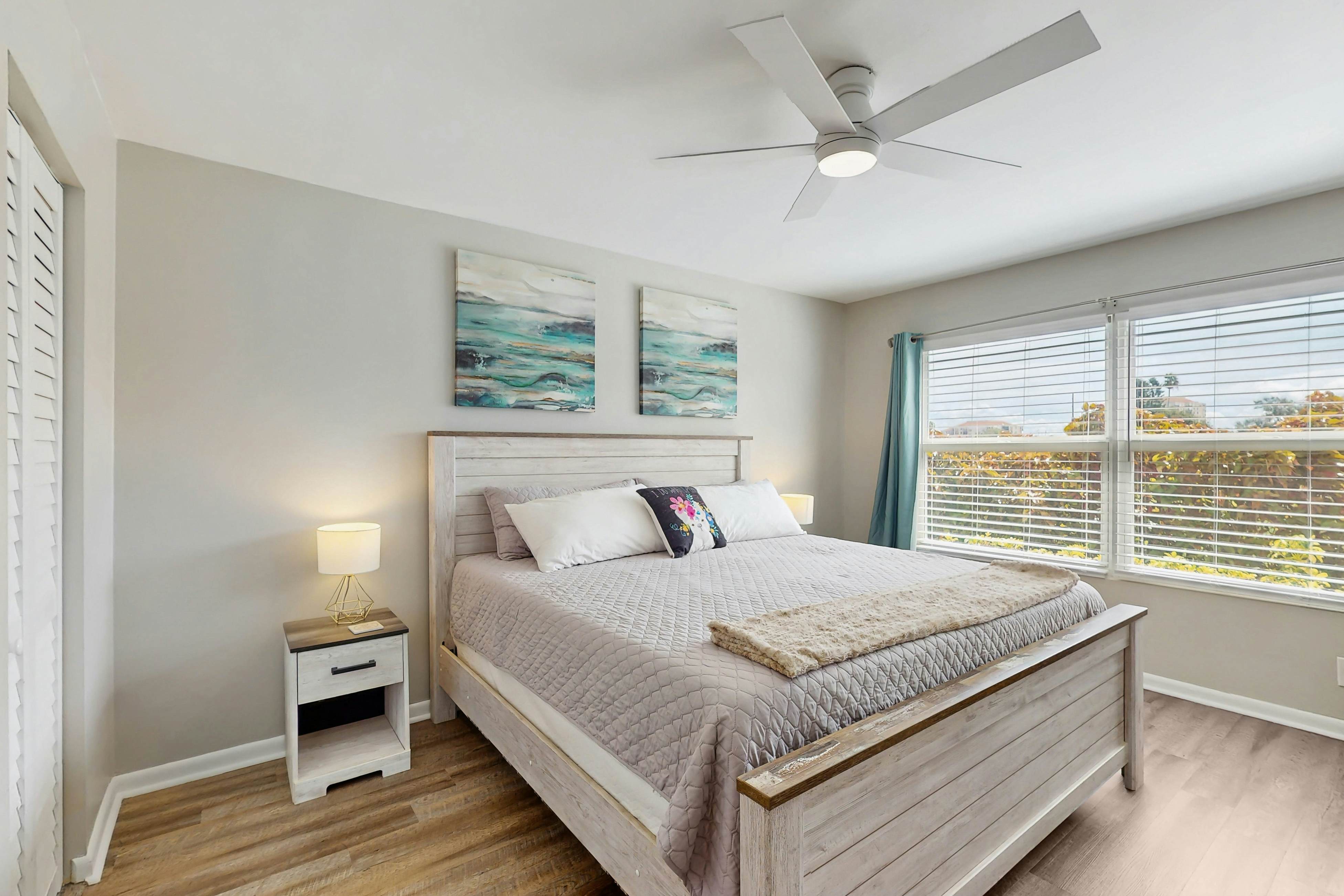 Beautiful condo near beaches & activities with pool access and golf course view