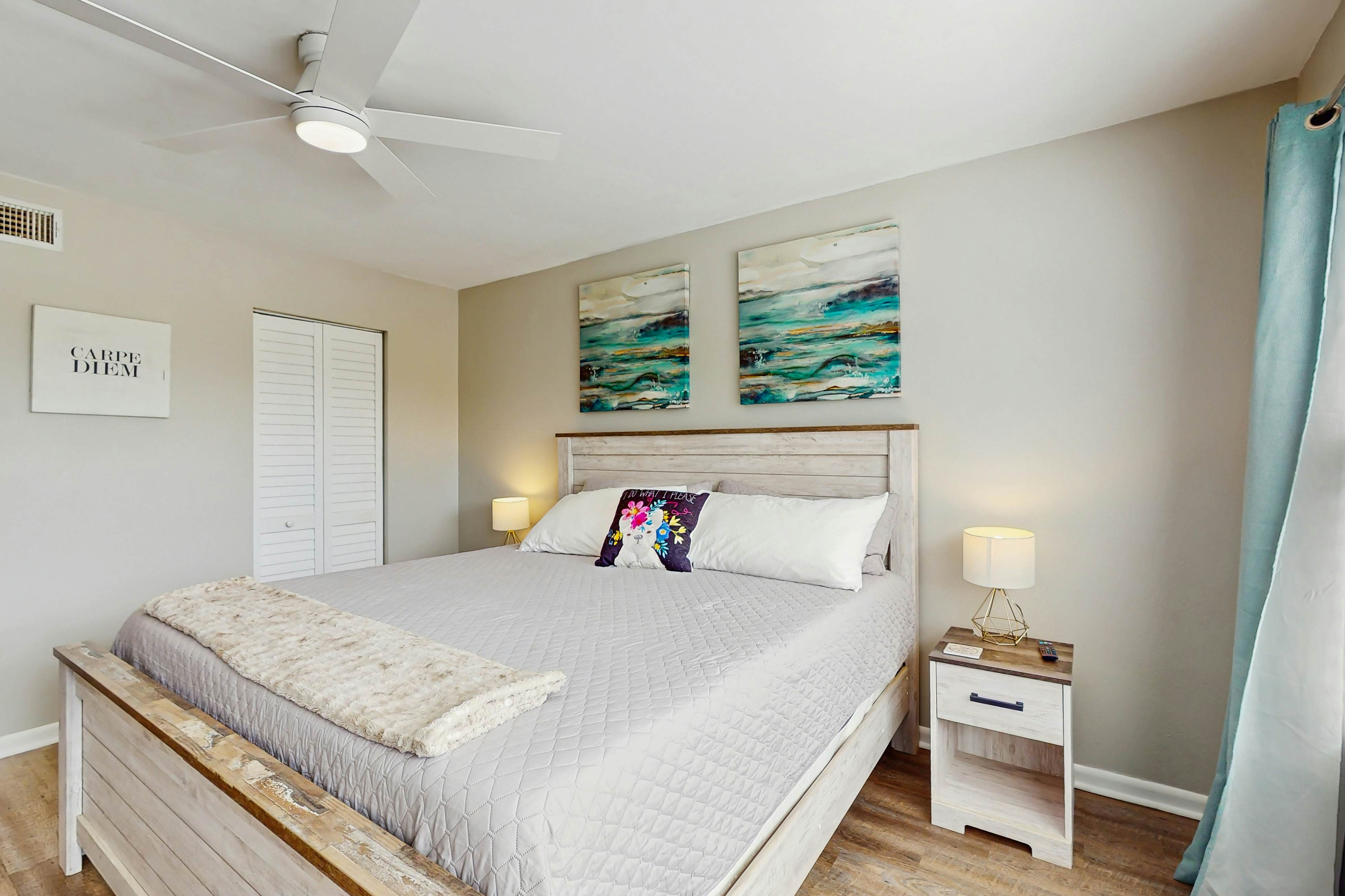 Beautiful condo near beaches & activities with pool access and golf course view