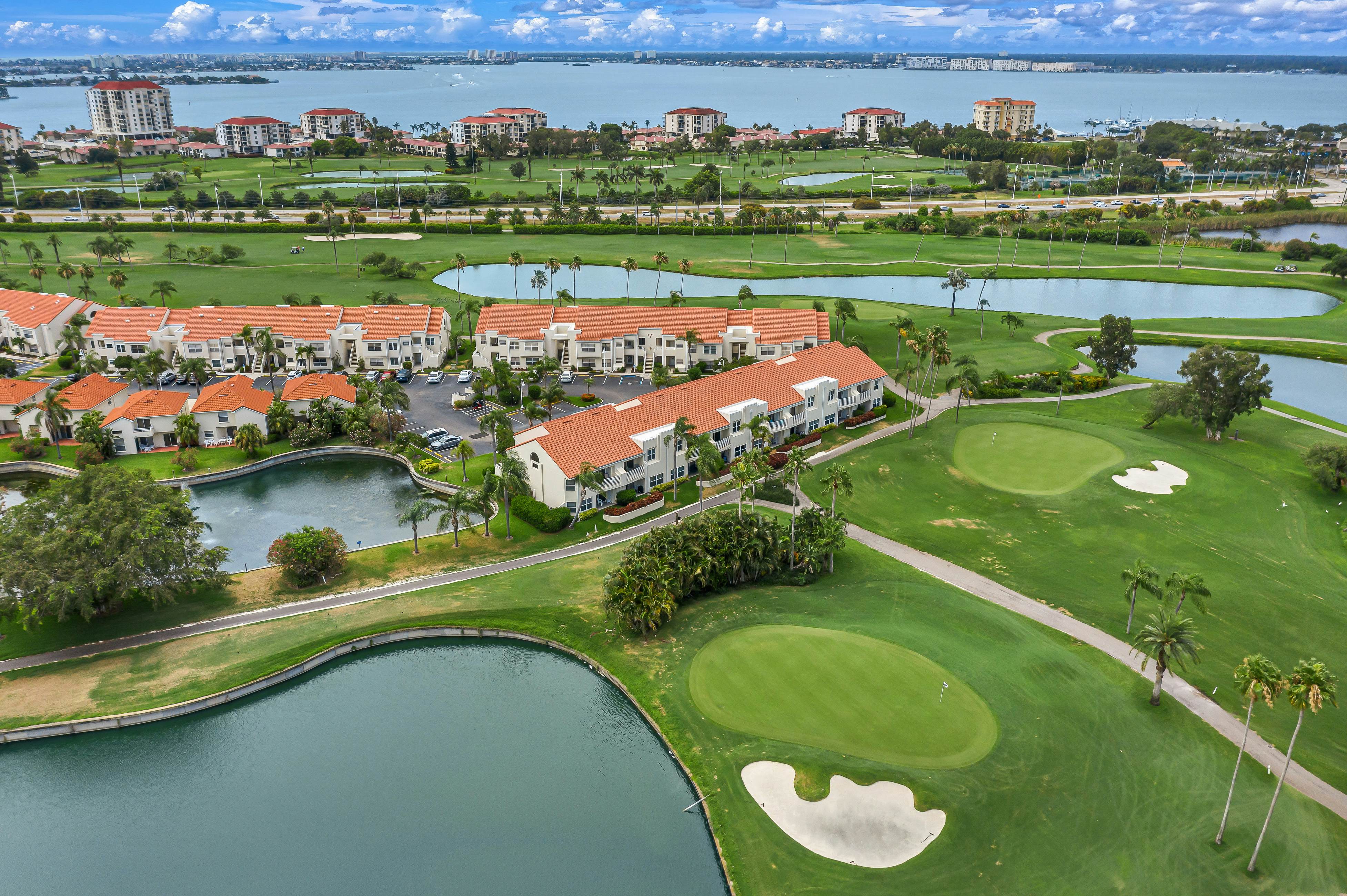 Beautiful condo near beaches & activities with pool access and golf course view