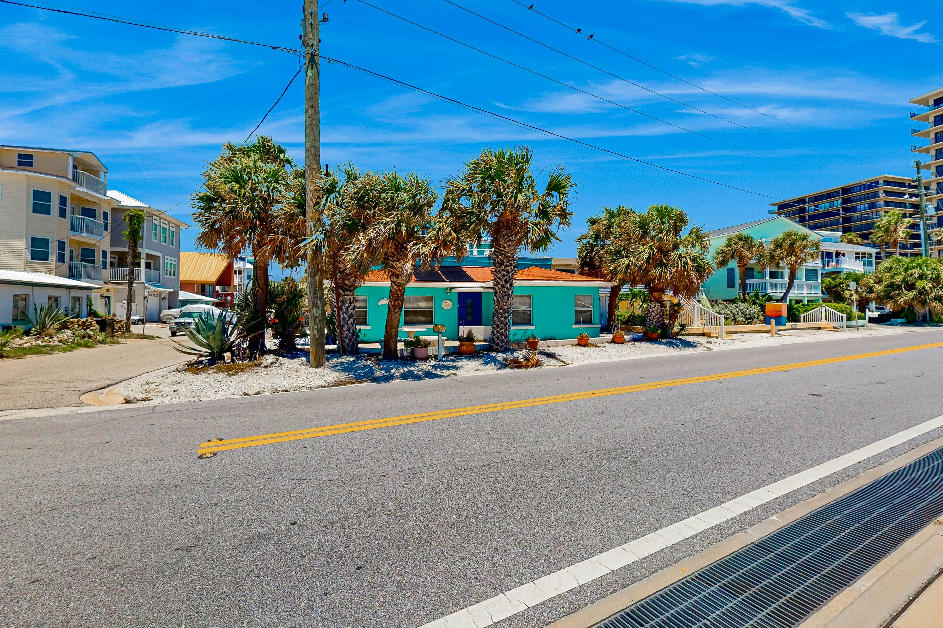 Treasure Island paradise with pool & Gulf-view deck - steps to Sunset Beach