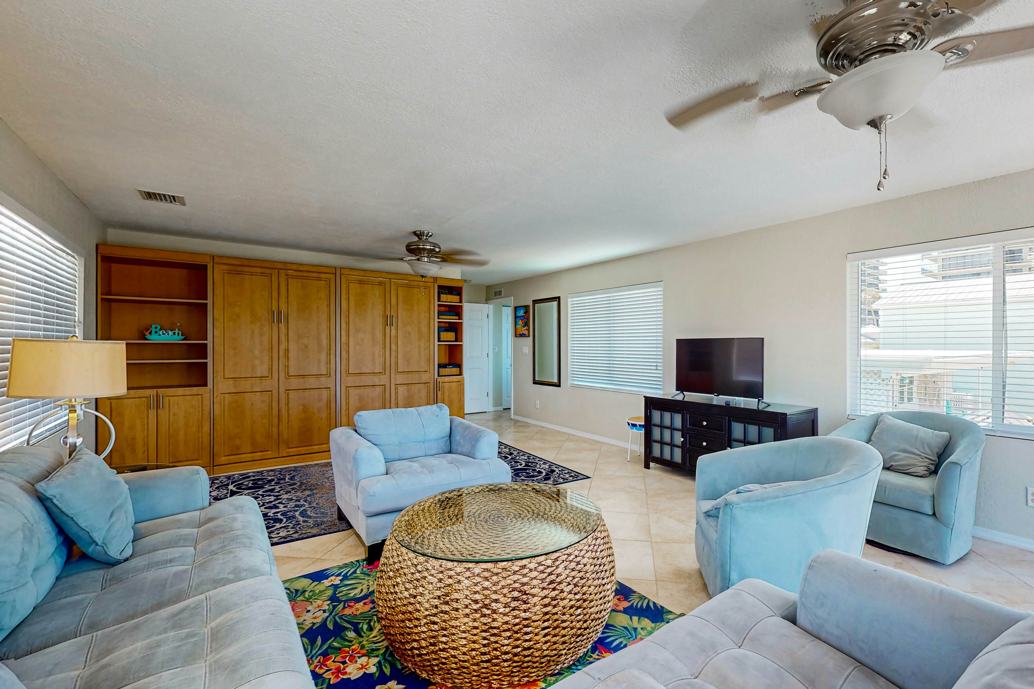 Treasure Island paradise with pool & Gulf-view deck - steps to Sunset Beach