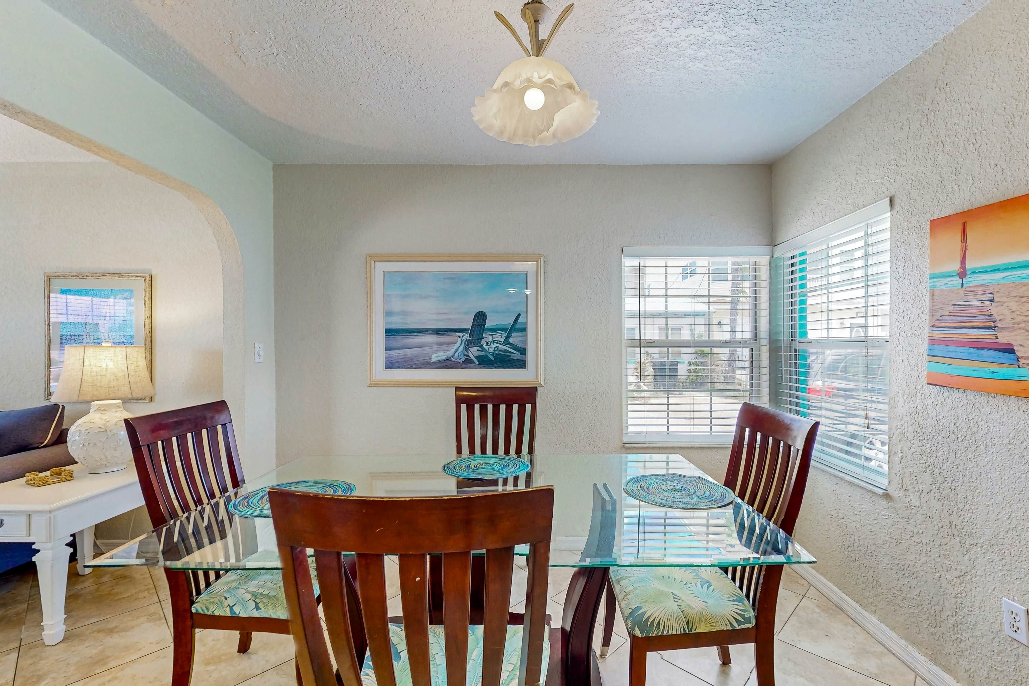 Treasure Island paradise with pool & Gulf-view deck - steps to Sunset Beach