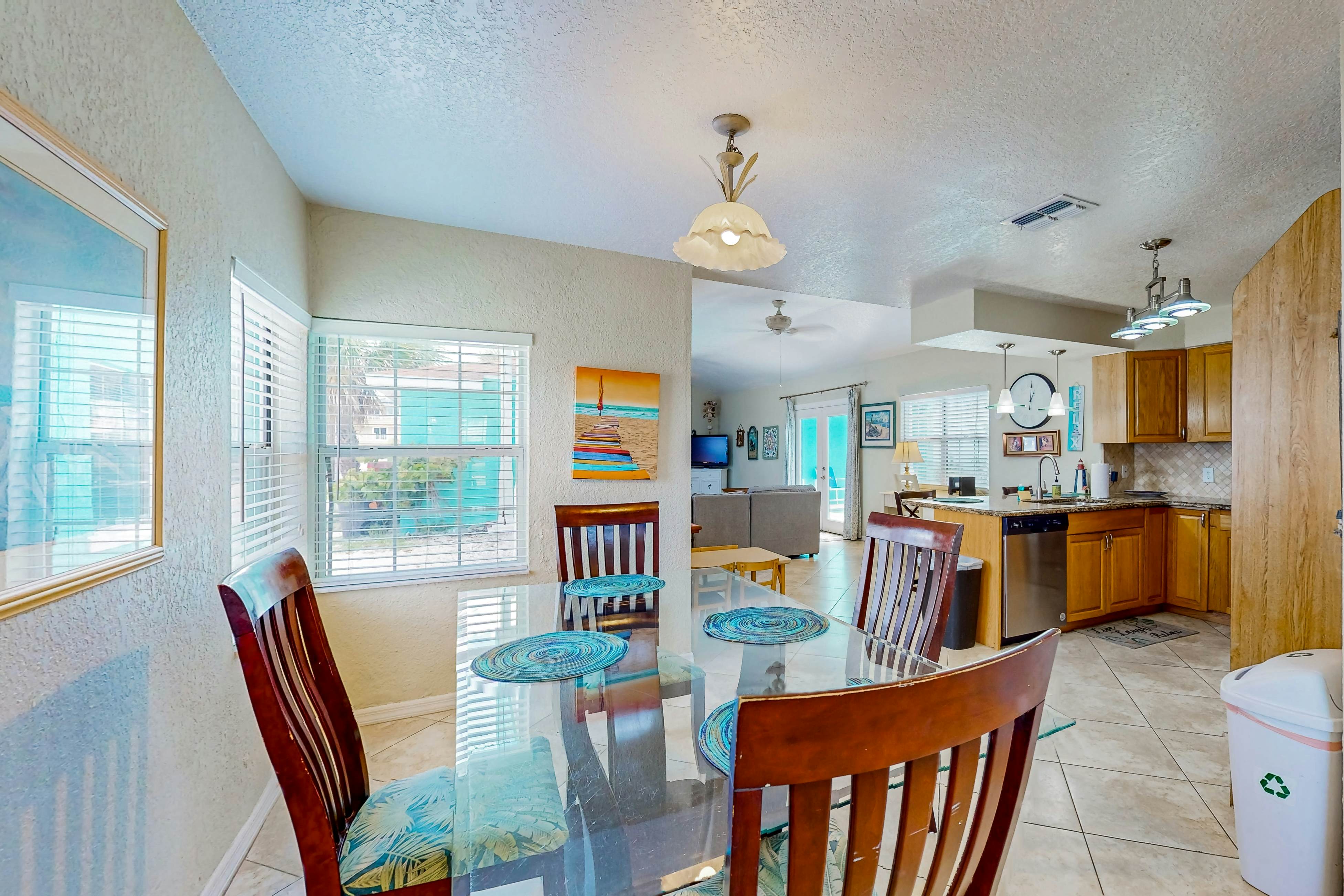 Treasure Island paradise with pool & Gulf-view deck - steps to Sunset Beach