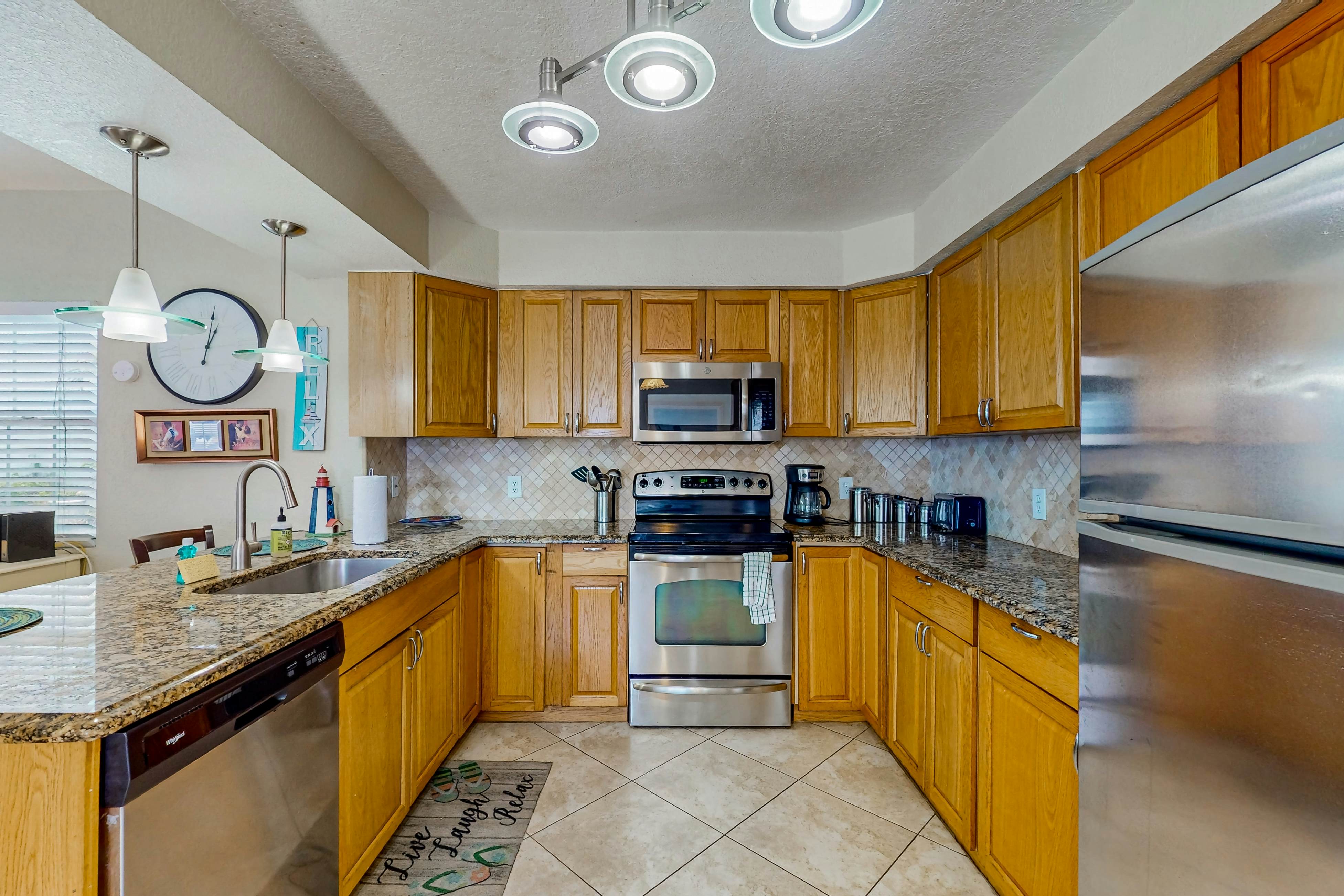 Treasure Island paradise with pool & Gulf-view deck - steps to Sunset Beach