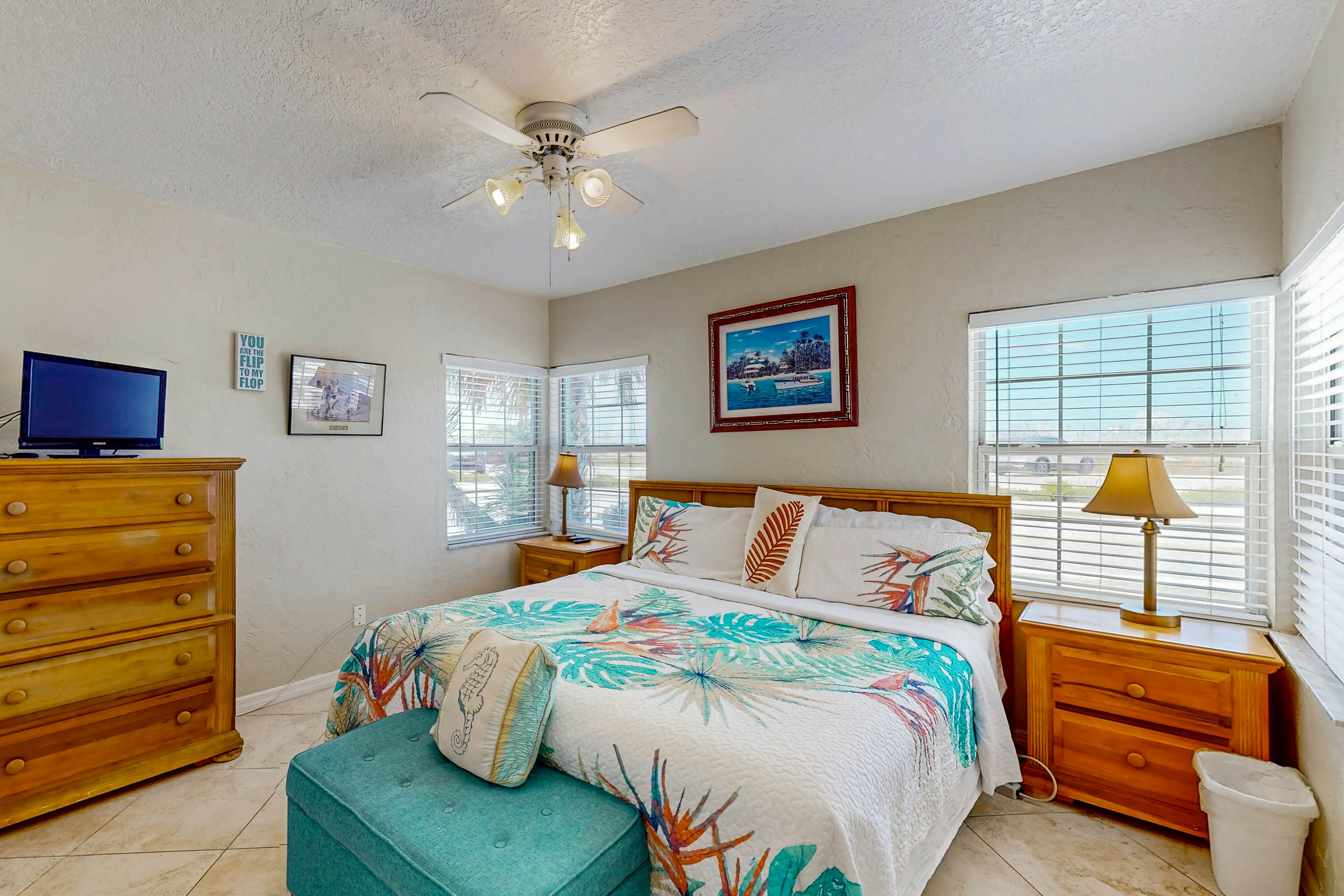 Treasure Island paradise with pool & Gulf-view deck - steps to Sunset Beach