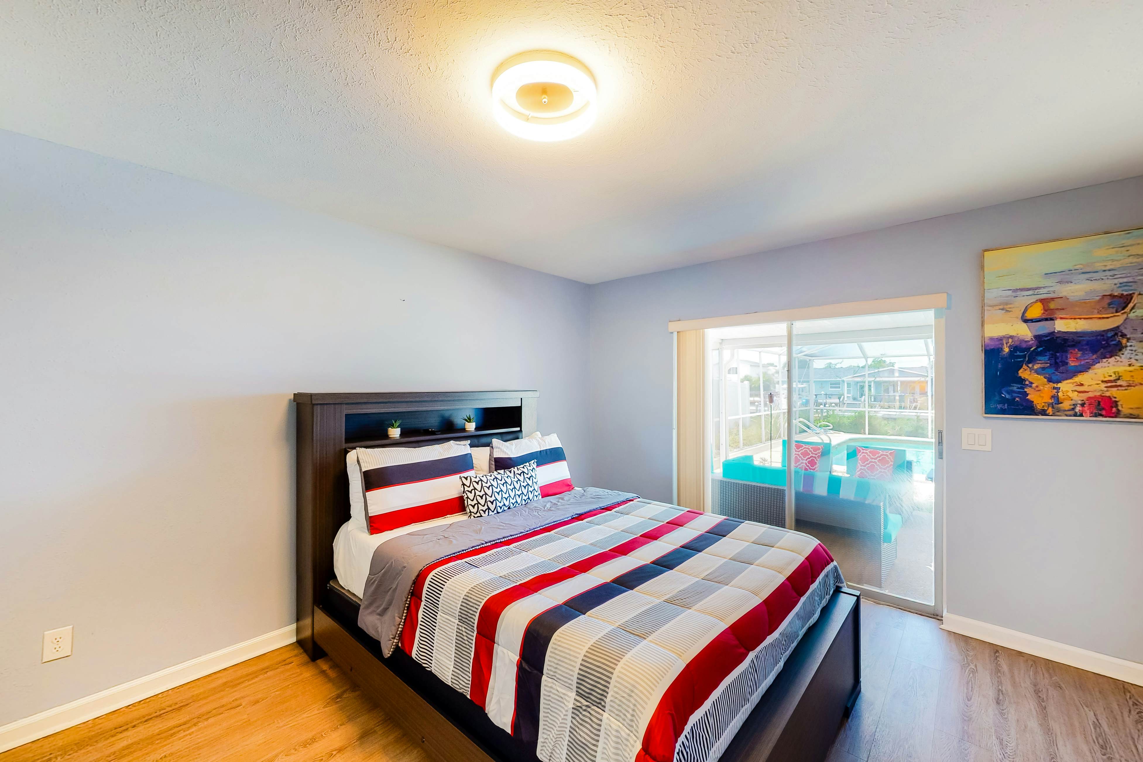 Dog-friendly house with water view, dock, & beach access - snowbirds welcome