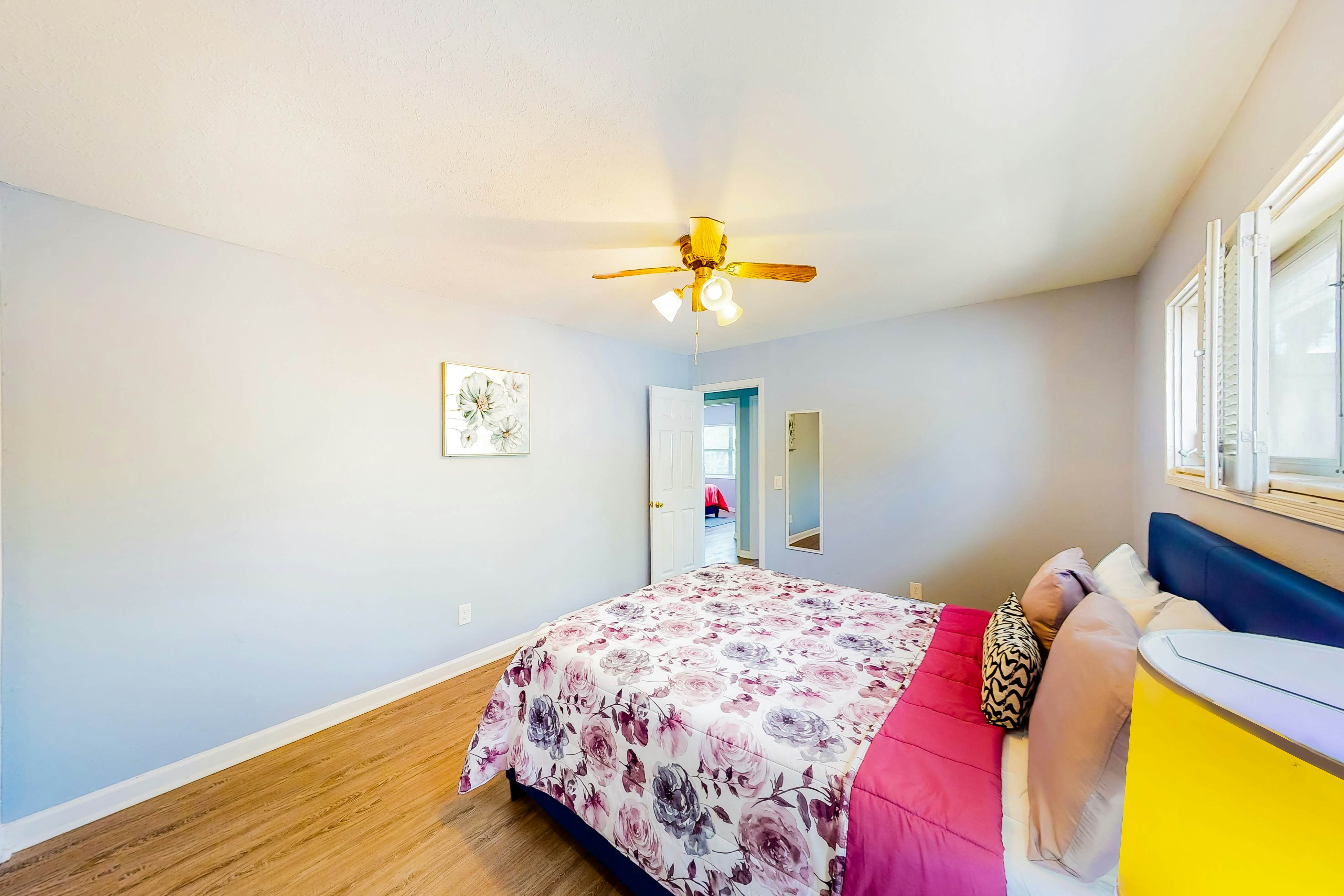 Dog-friendly house with water view, dock, & beach access - snowbirds welcome