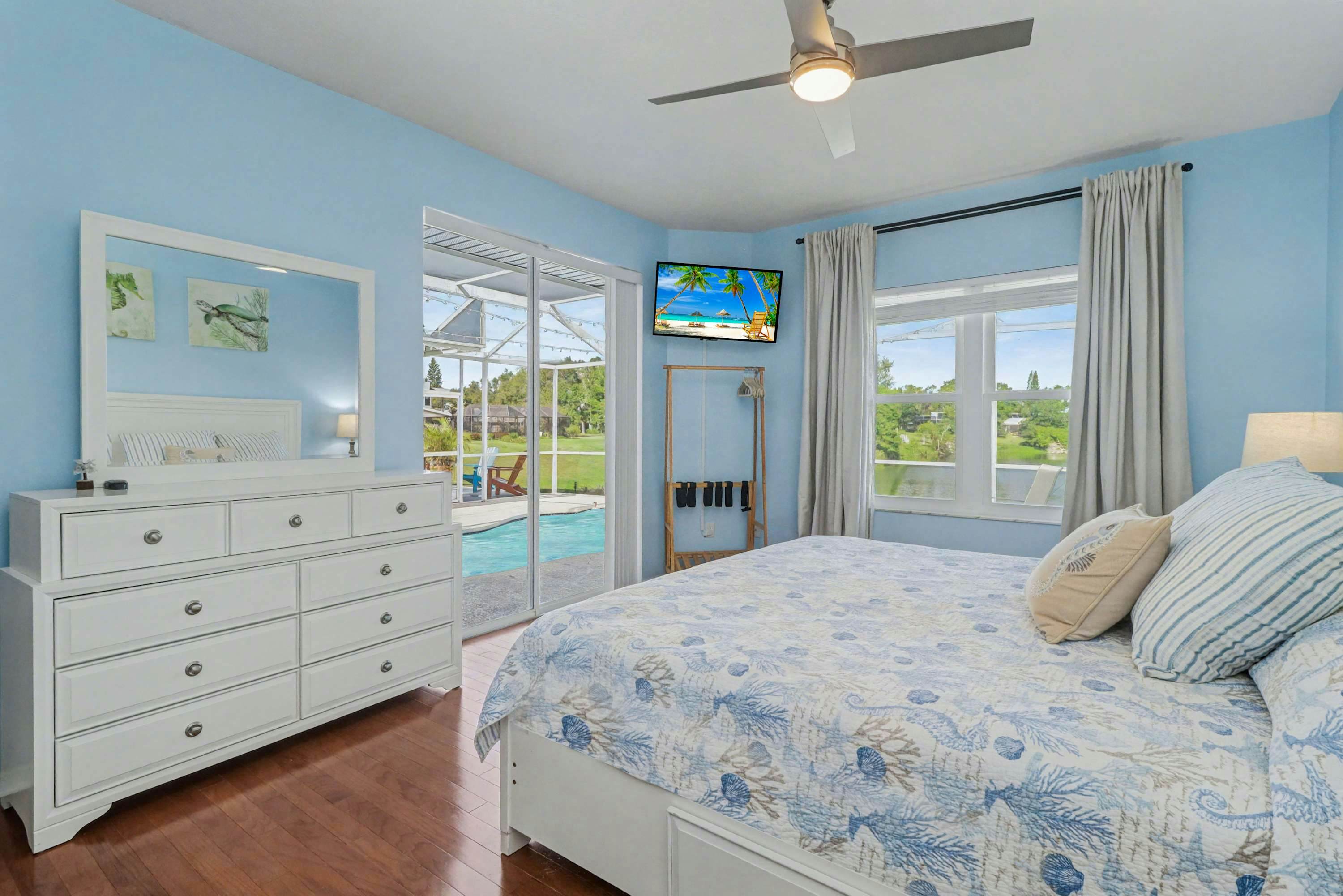 Palm Harbor Retreat with Pool, Firepit, Pool Table & Pet-Friendly