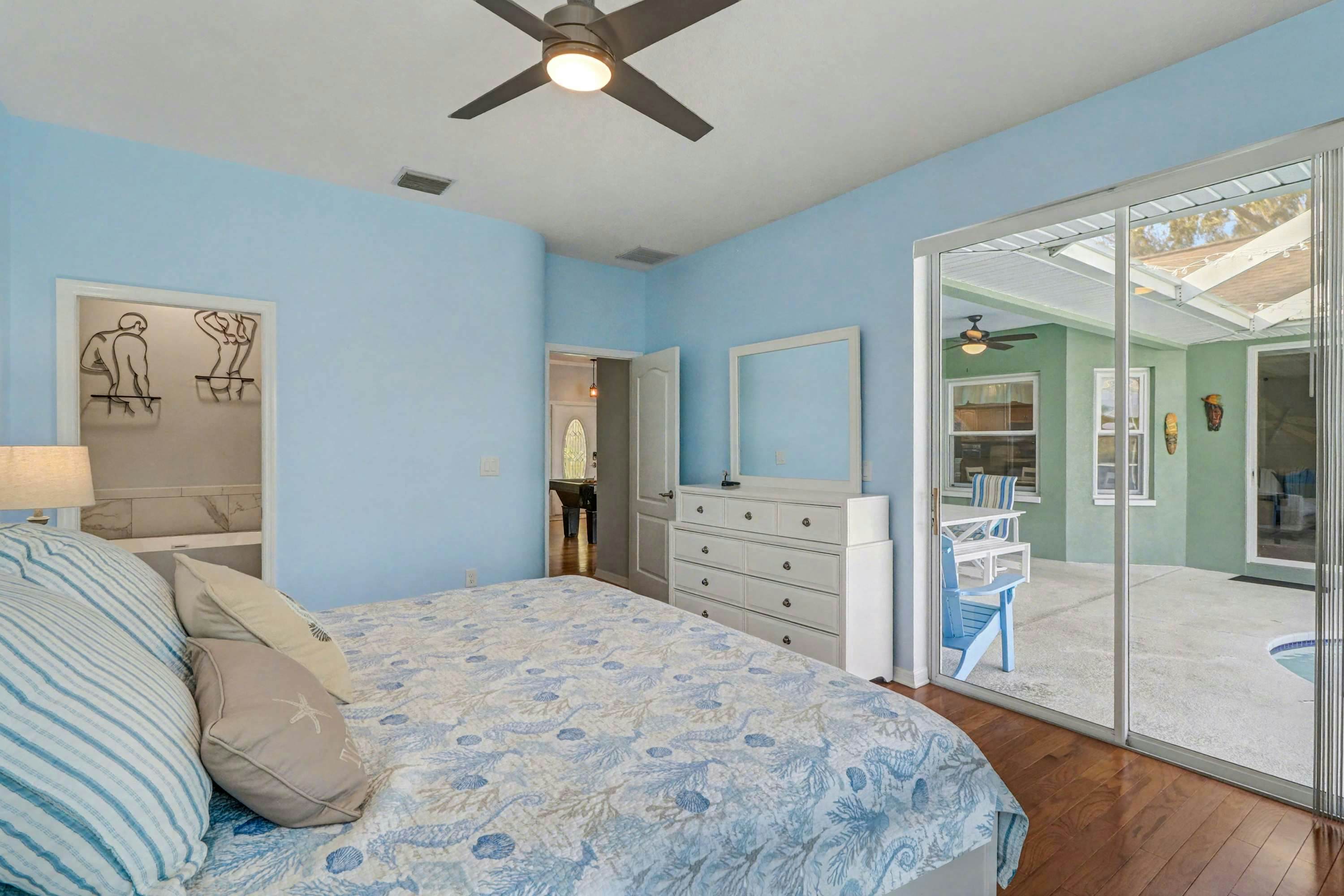 Palm Harbor Retreat with Pool, Firepit, Pool Table & Pet-Friendly