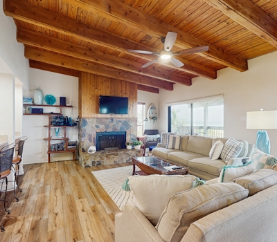 3rd floor beachfront condo with beach access pool Gulf views WD balcony AC