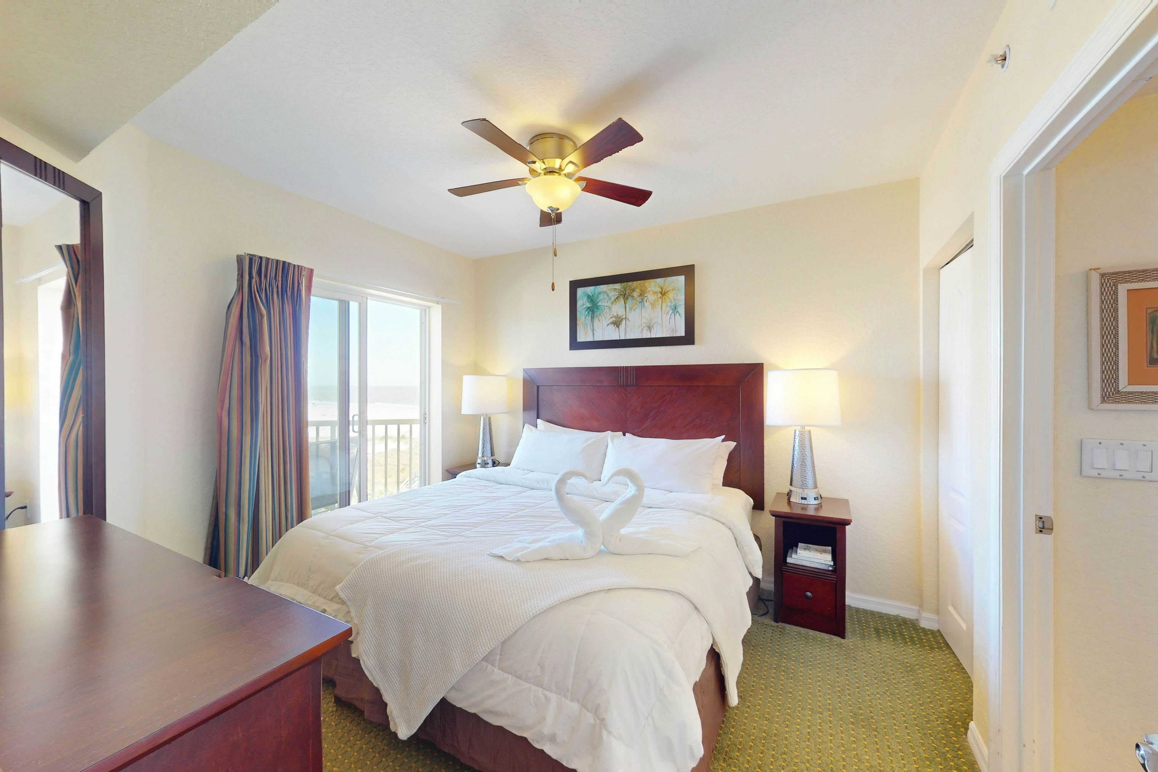 Beachfront and family friendly condo with two pools & hot tub- steps to the Gulf