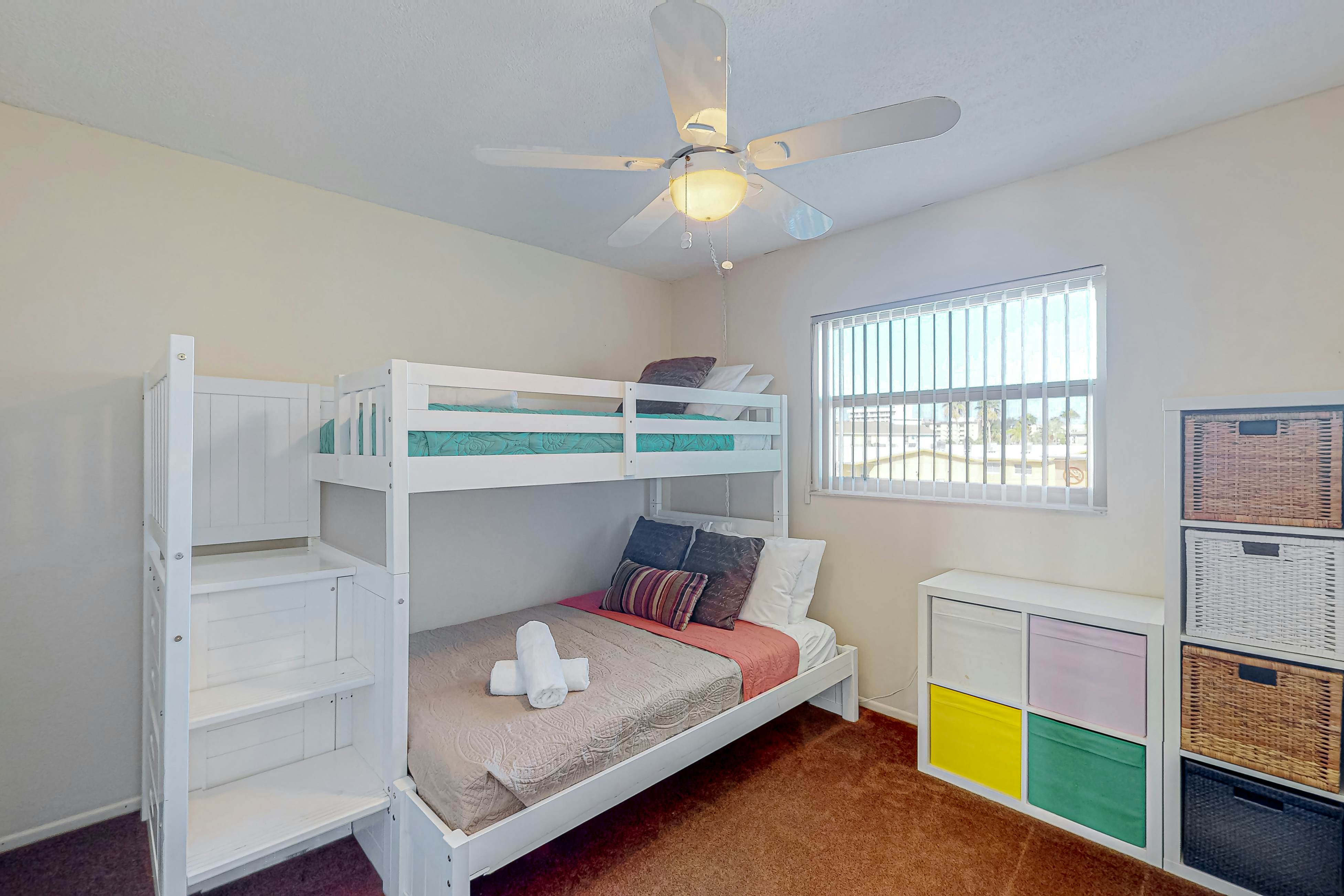 Canal front home near the beach with outdoor pool balcony water views and WD