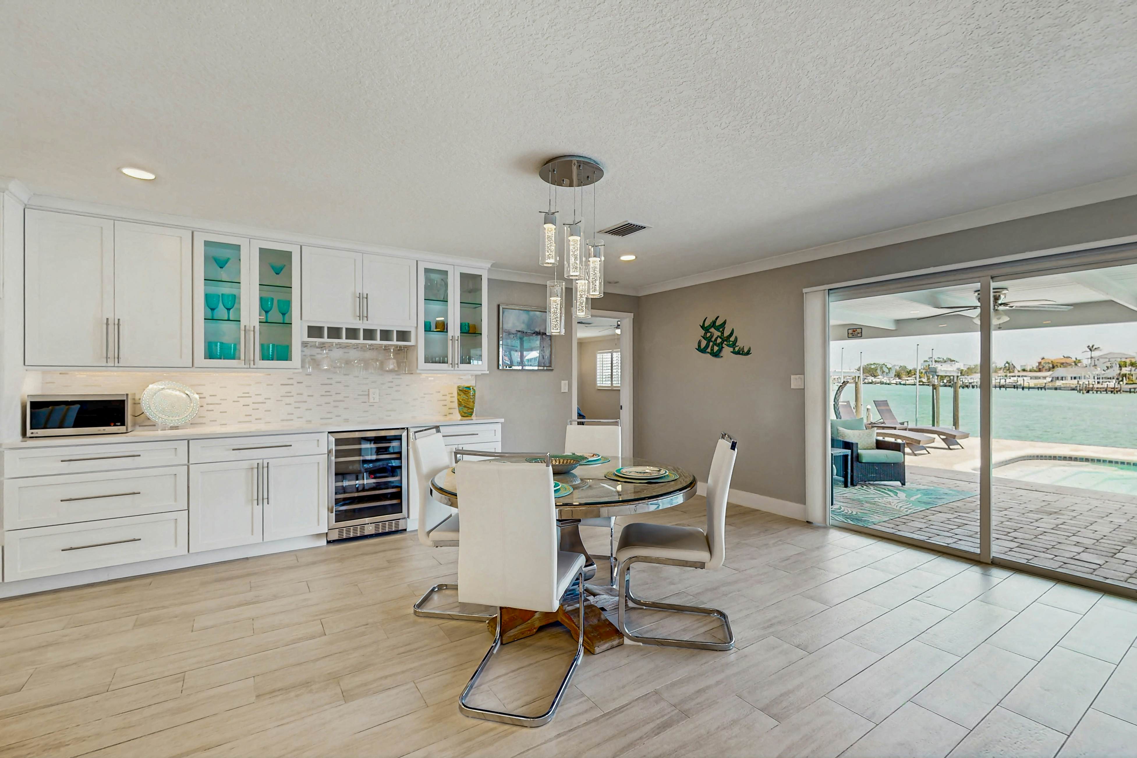 Chic waterfront retreat with private pool & outdoor kitchen - near the beach