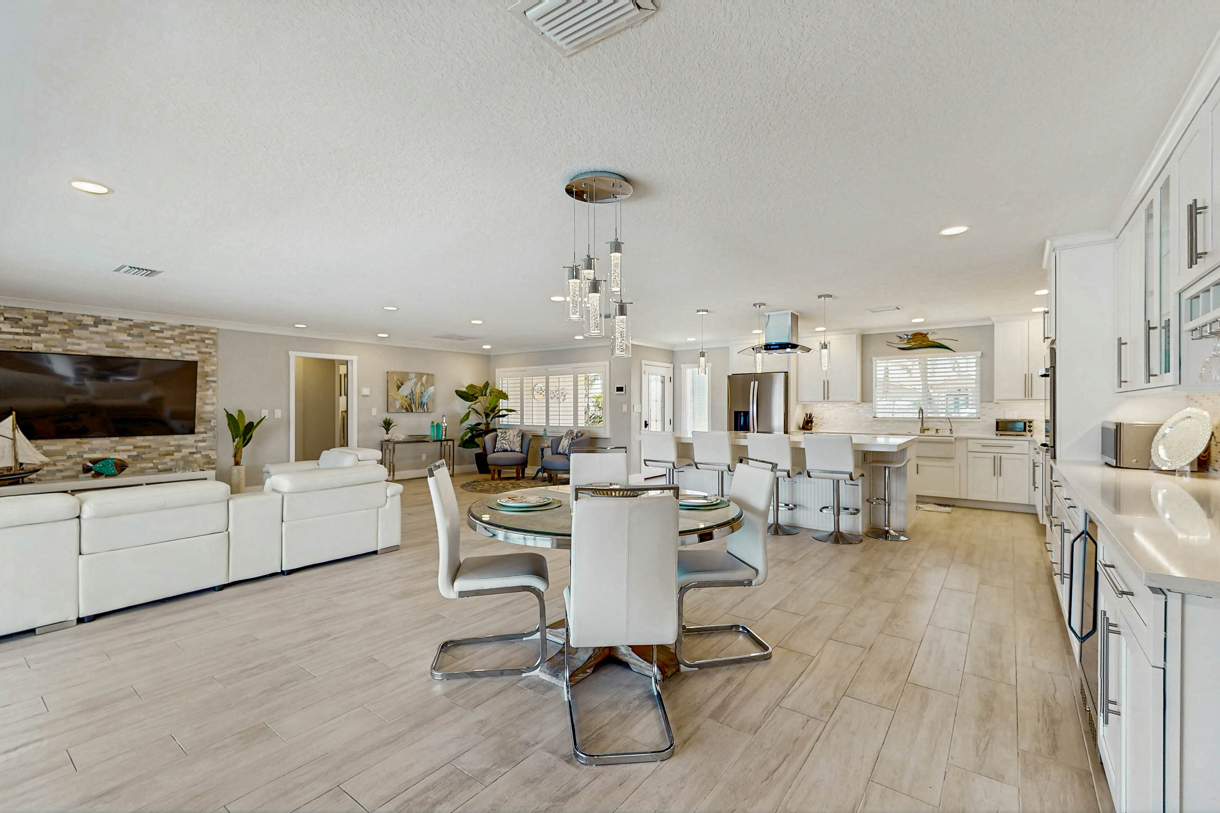 Chic waterfront retreat with private pool & outdoor kitchen - near the beach