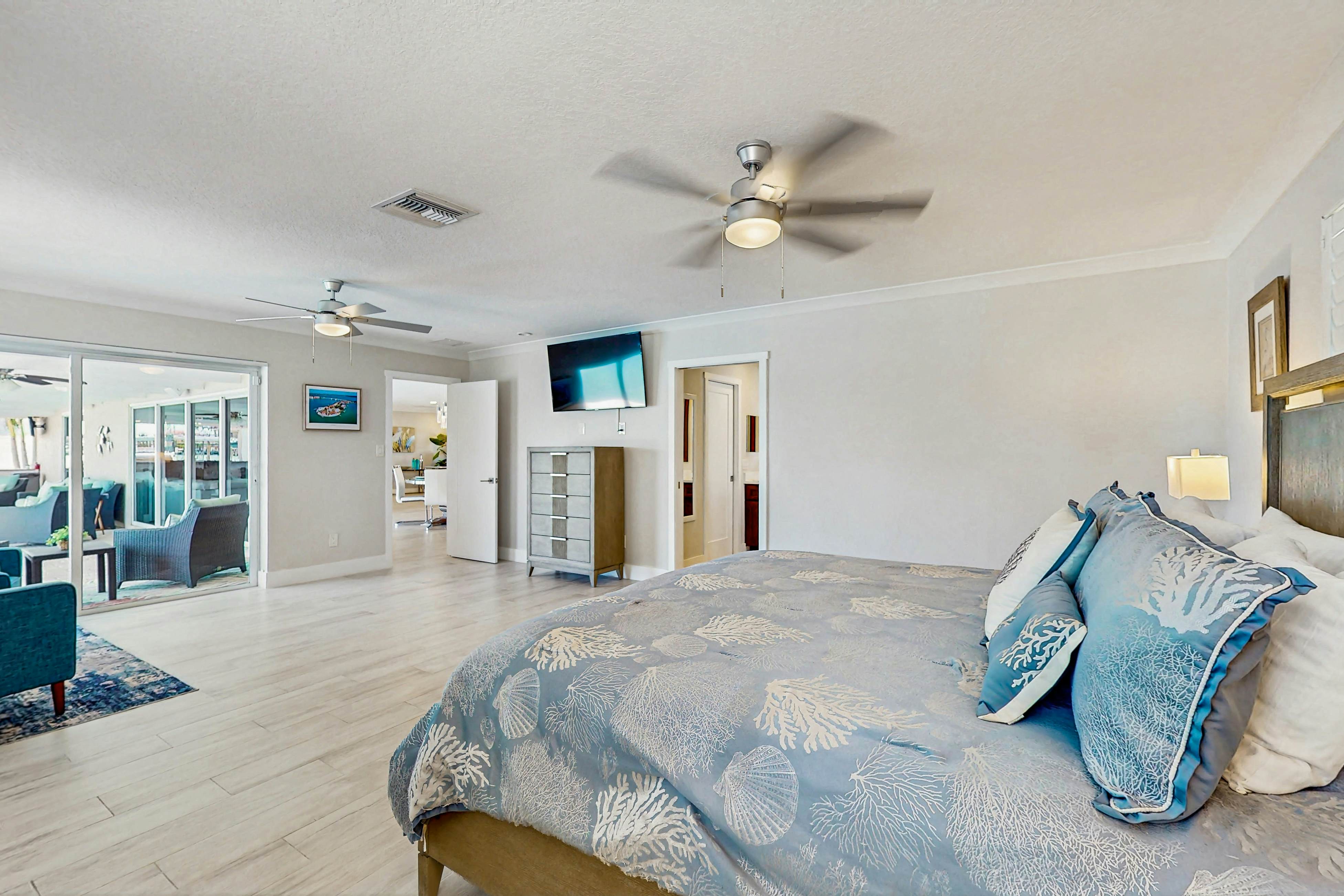 Chic waterfront retreat with private pool & outdoor kitchen - near the beach