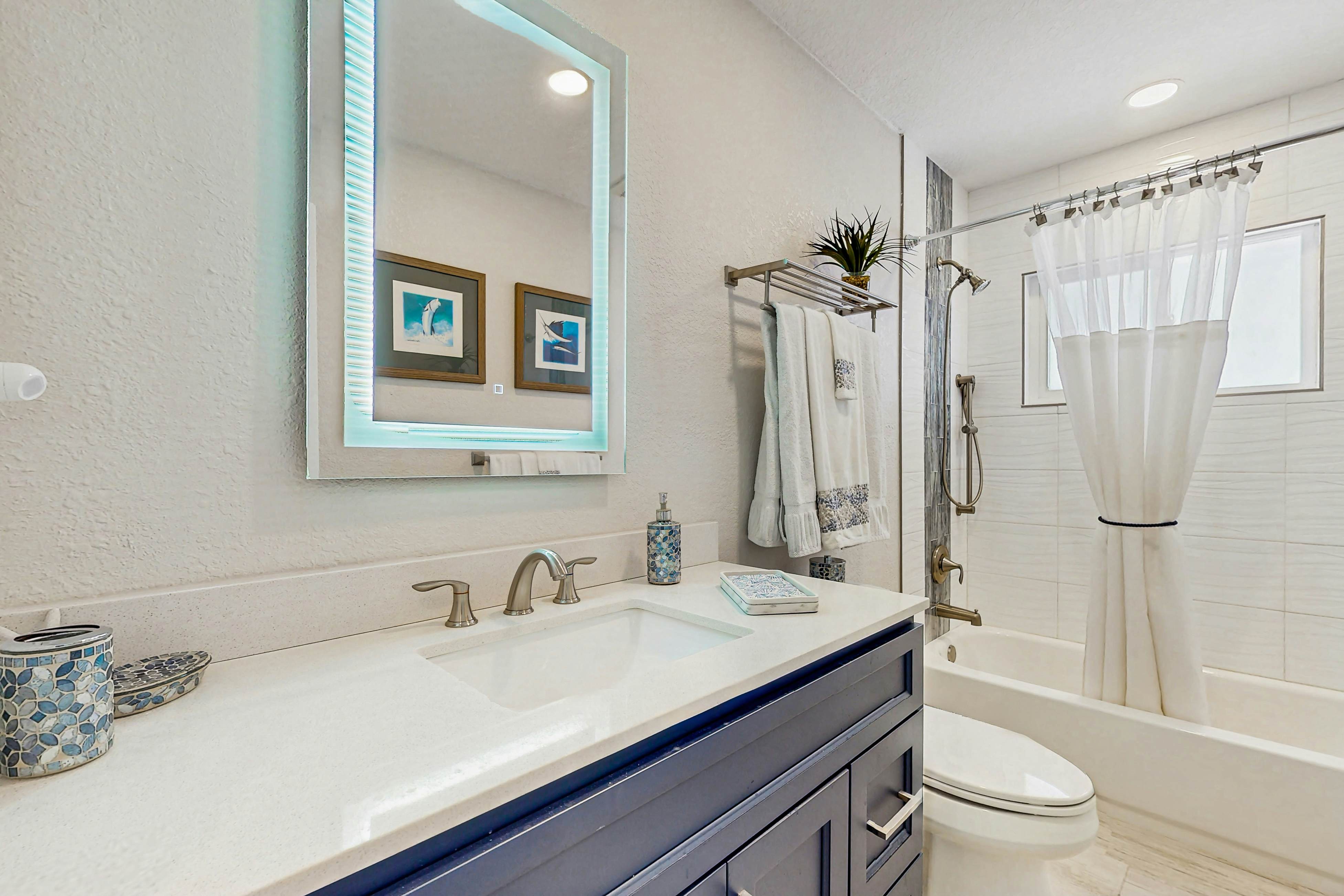 Chic waterfront retreat with private pool & outdoor kitchen - near the beach