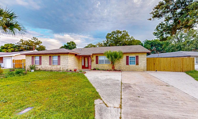 Conveniently located home with private pool patio foosball and private WD