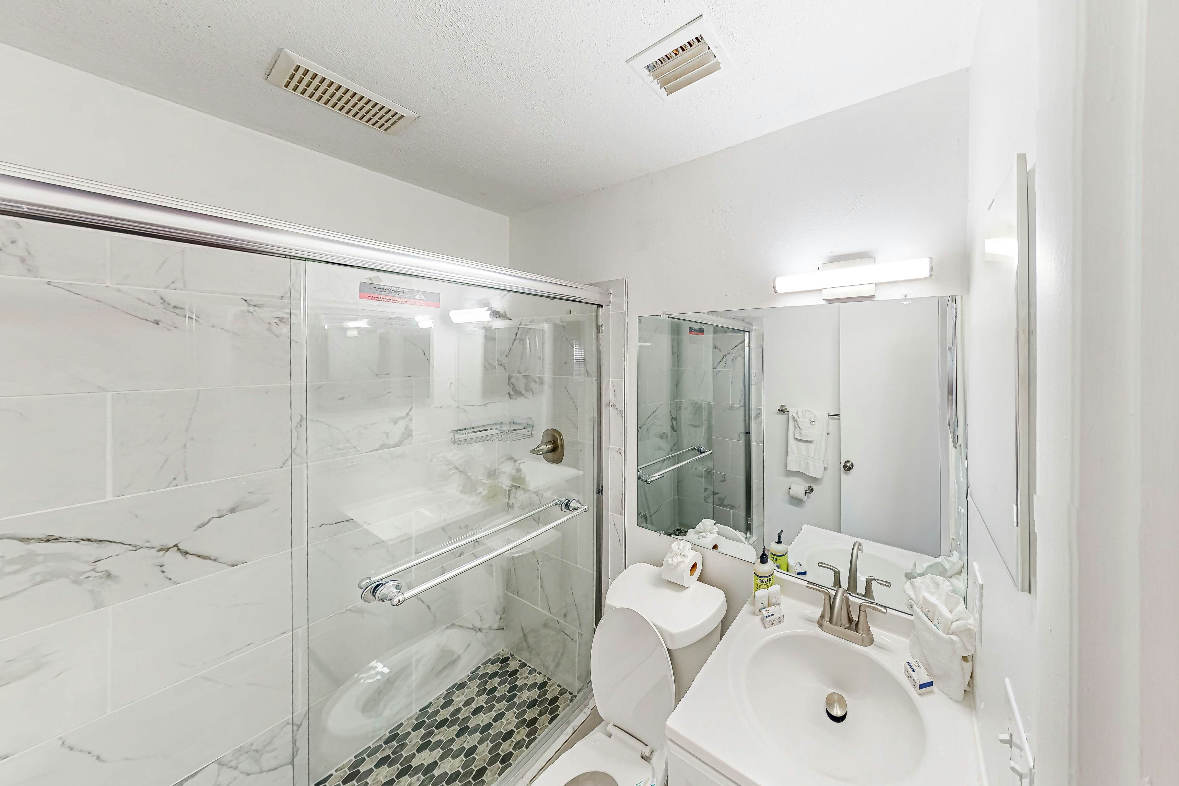 Conveniently located home with private pool, patio, foosball, & private W/D