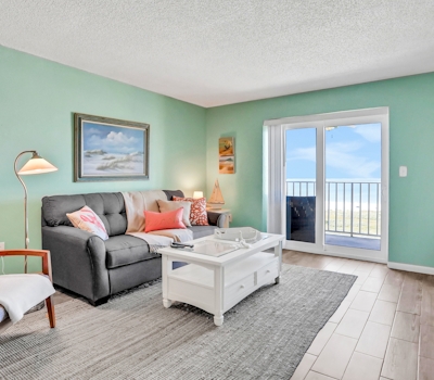 Gulf front condo near golf with beach access and heated pool snowbird friendly