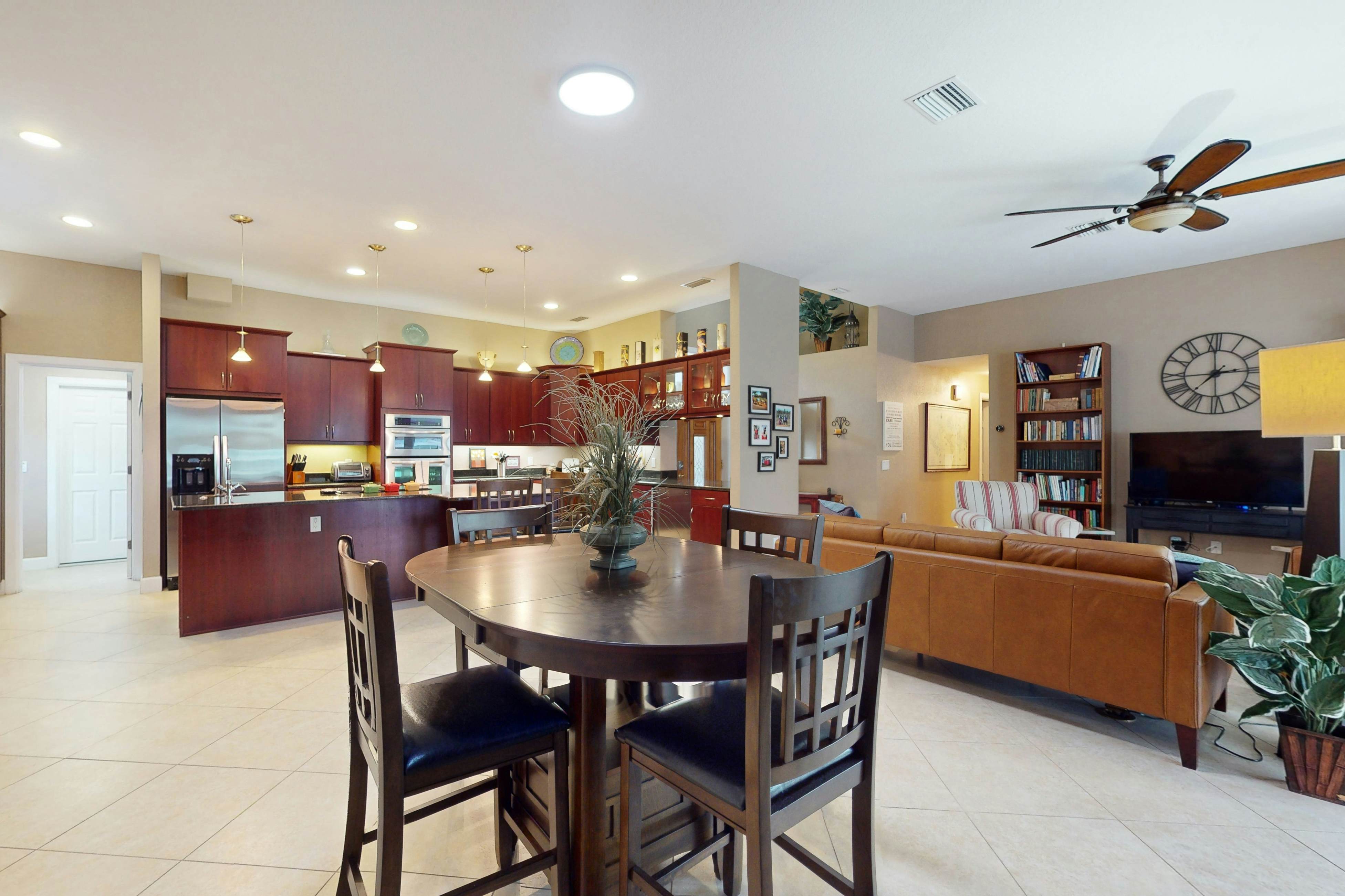 2,657-sq-ft upscale canal home with pool, dock & stunning main suite - dog-friendly