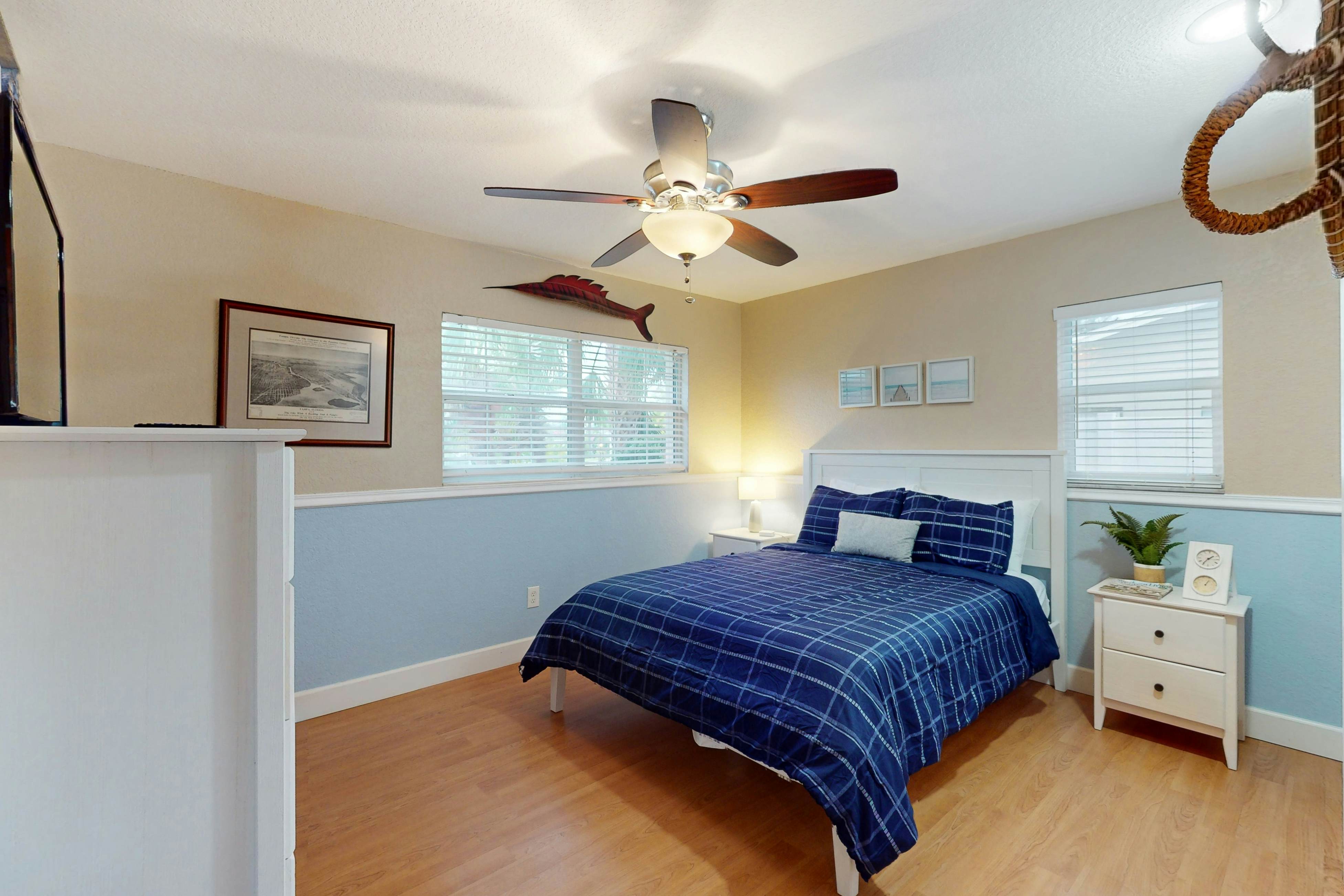 2,657-sq-ft upscale canal home with pool, dock & stunning main suite - dog-friendly