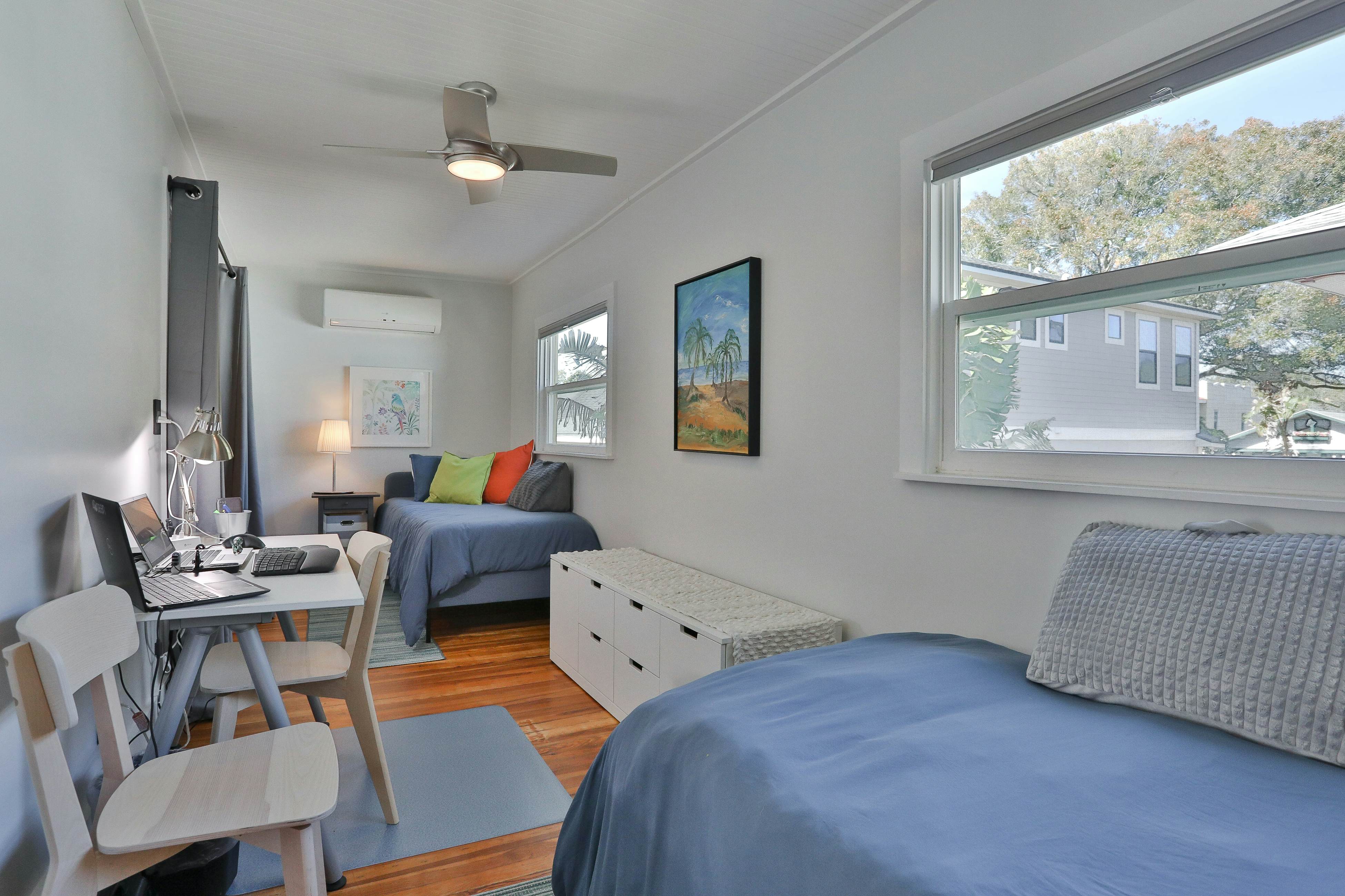 Dog-Friendly Second-Floor Retreat with WiFi, Private Patio, & Great Location