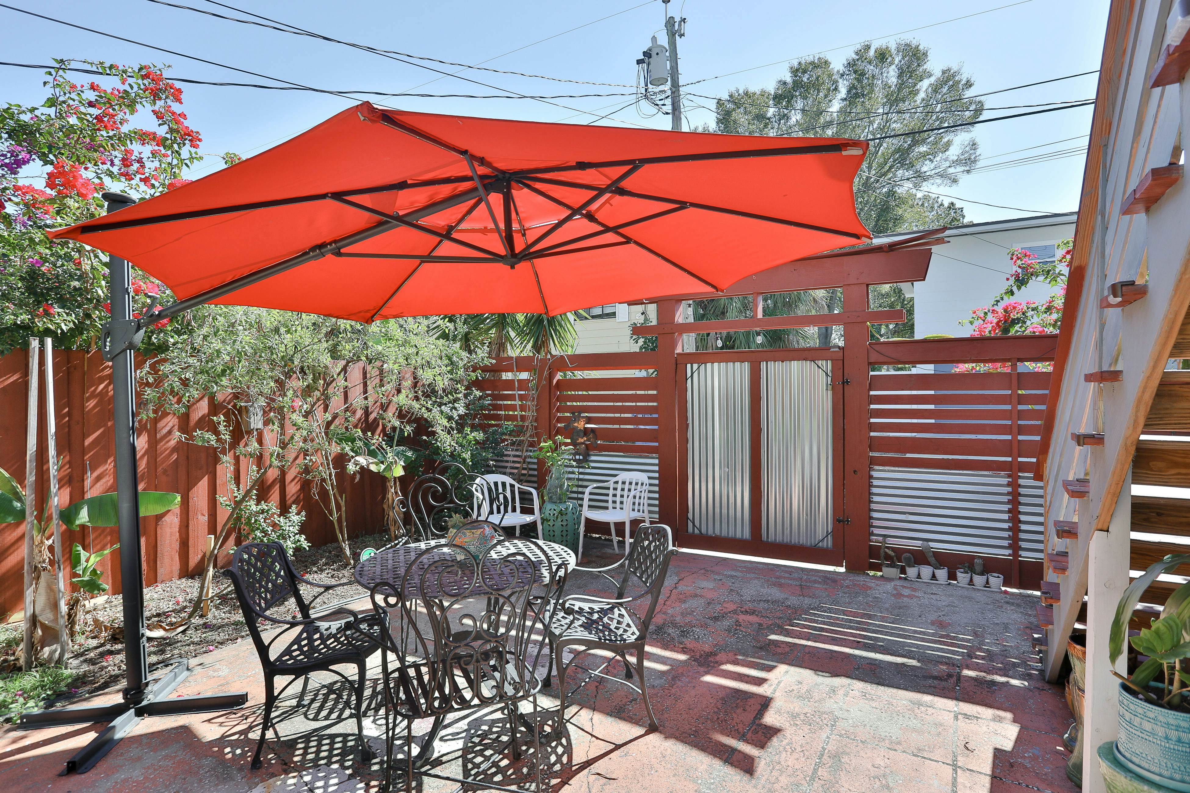 Dog-Friendly Second-Floor Retreat with WiFi, Private Patio, & Great Location