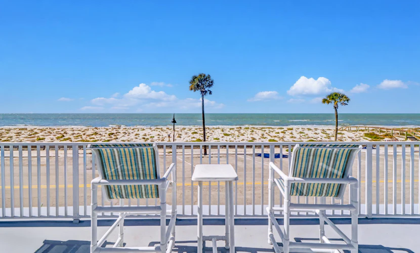 Coastal dog friendly condo with observation deck best Gulf sunset views