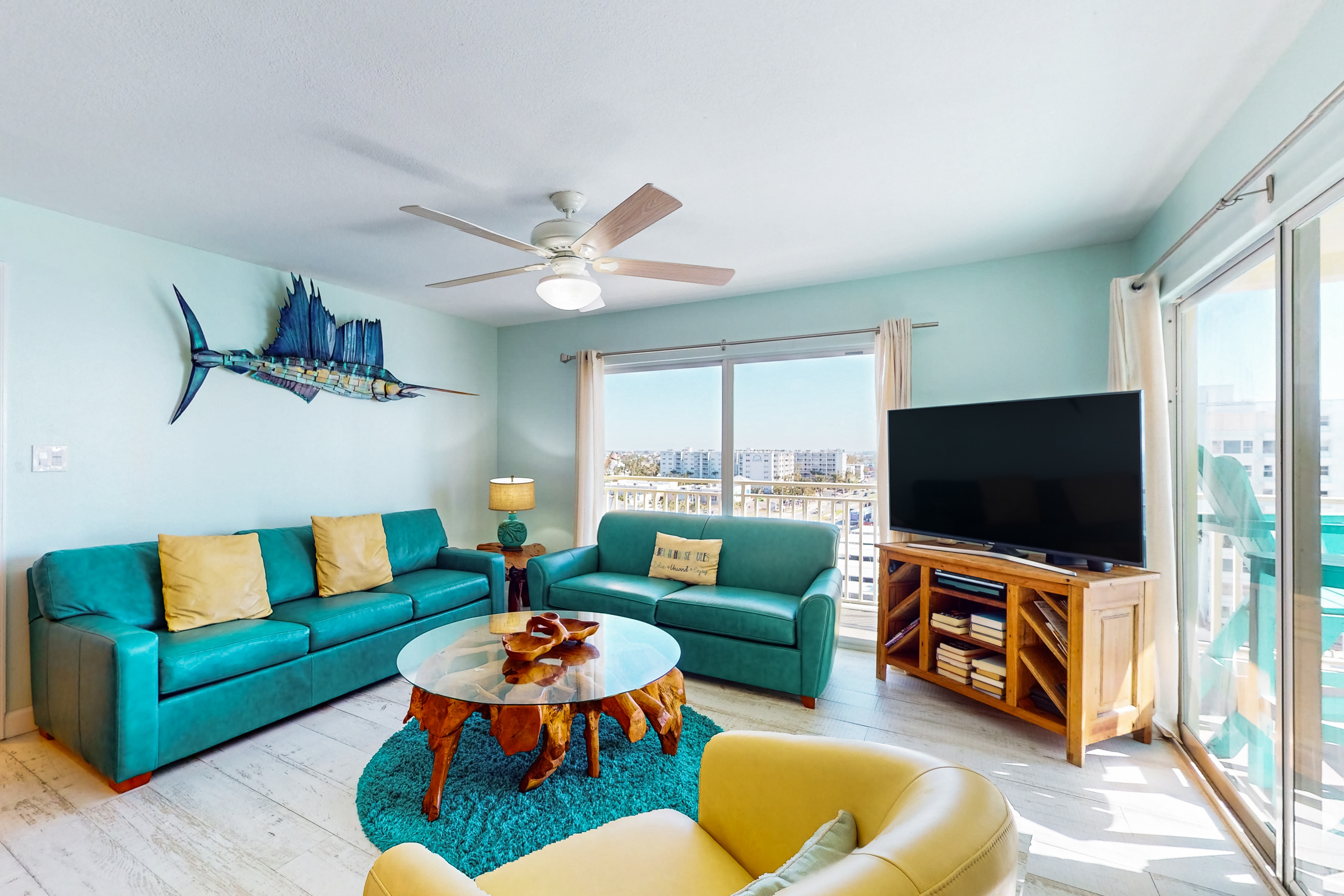 Custom beachfront condo w private balcony views heated pool hot tub AC