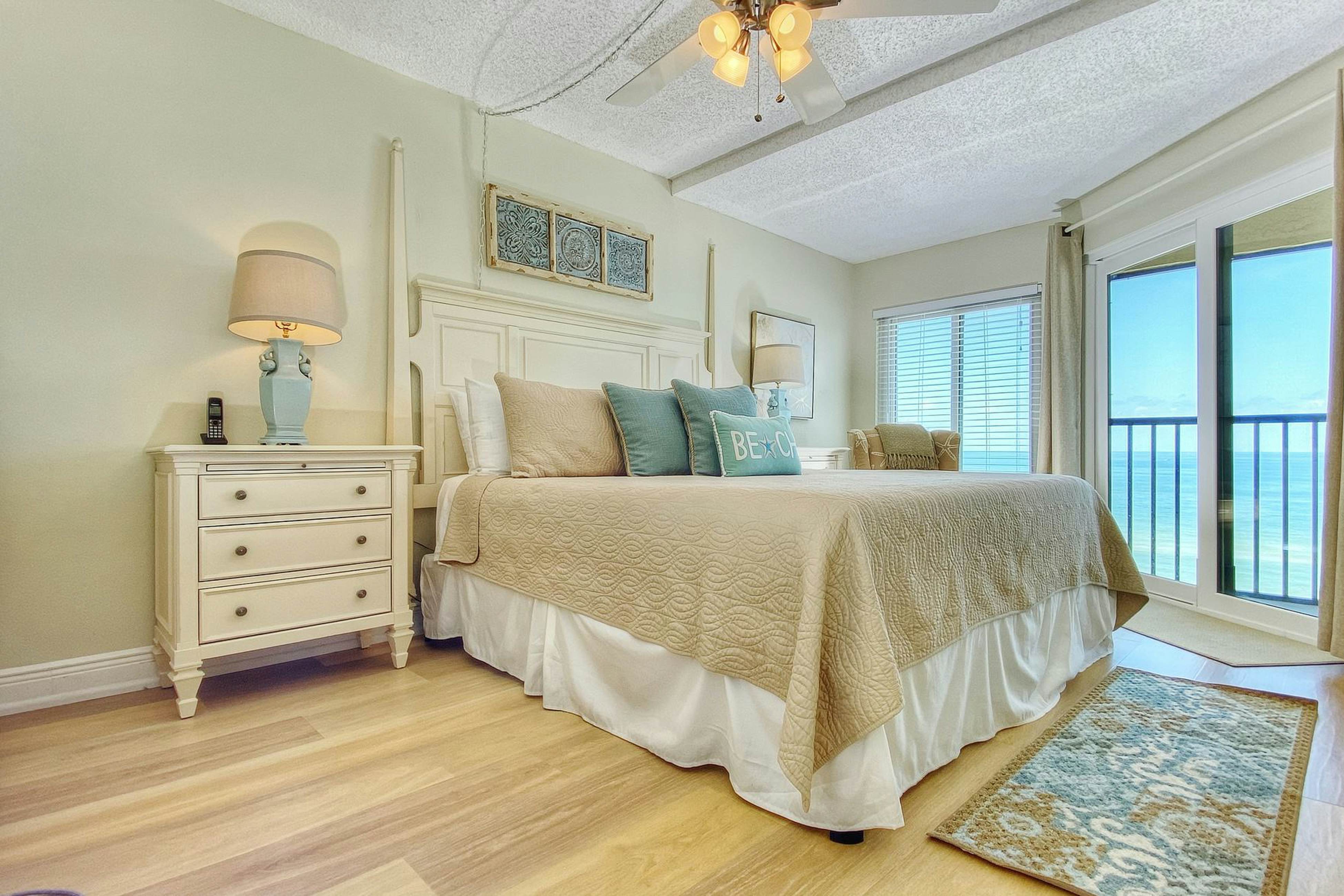 Peaceful beachfront escape w/private balcony, heated pool, pool spa, BBQ grills