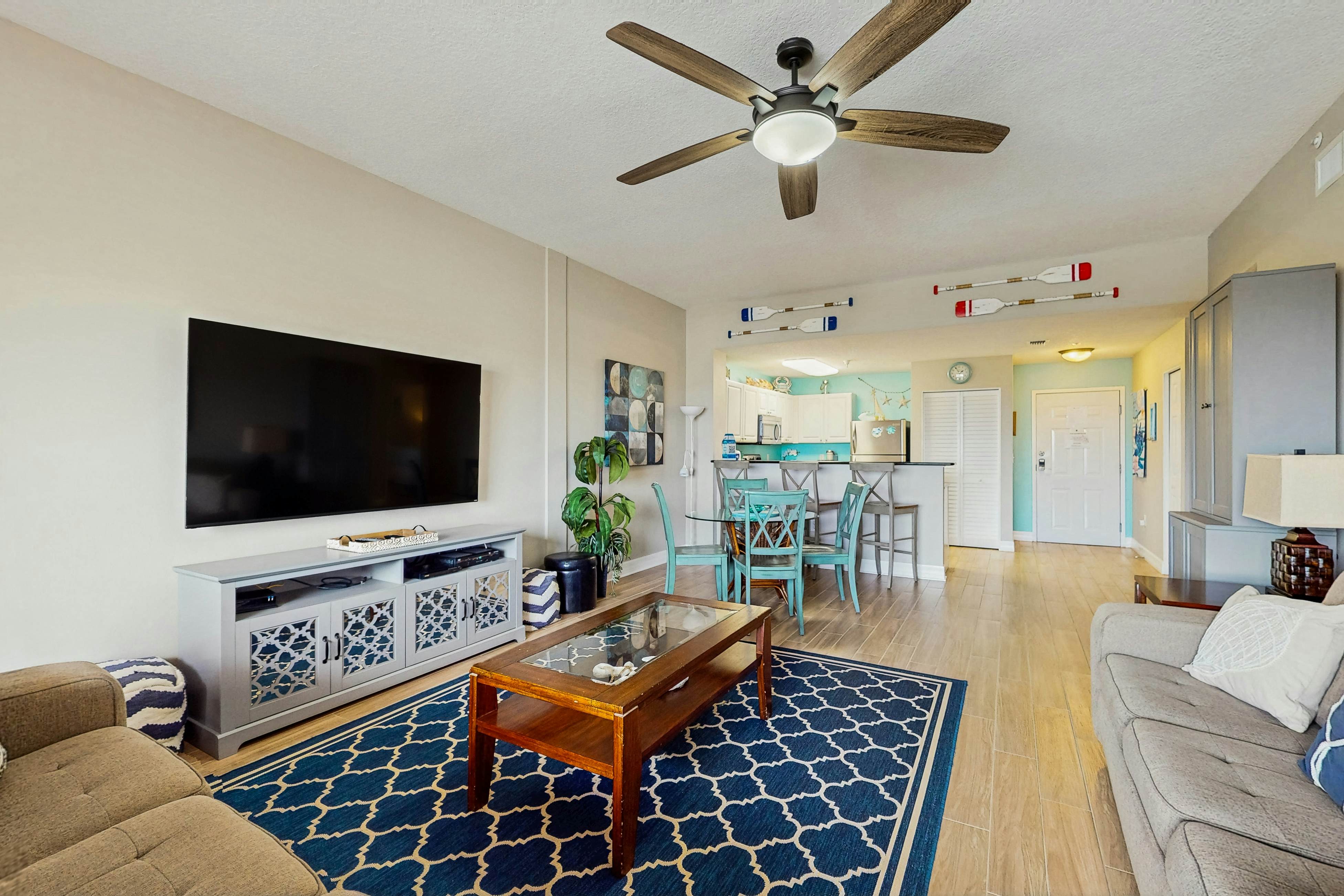 Intracoastal-view condo with pool, hot tub & marina access - walk to beach