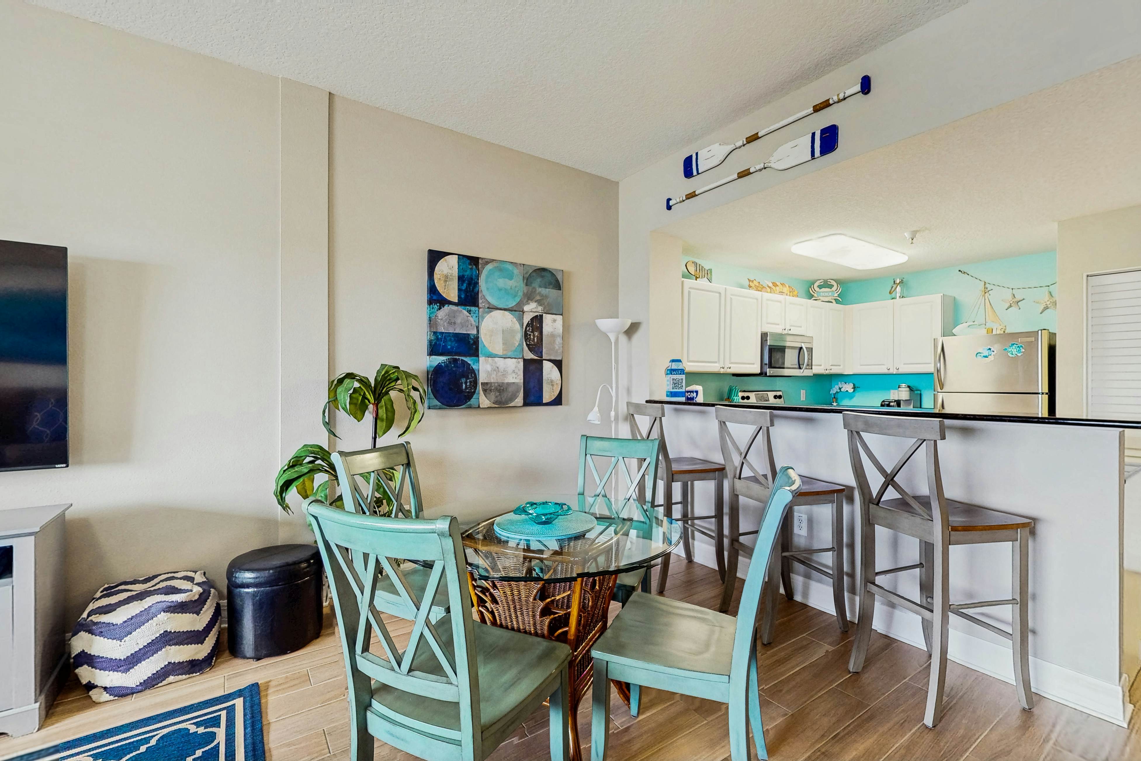 Intracoastal-view condo with pool, hot tub & marina access - walk to beach