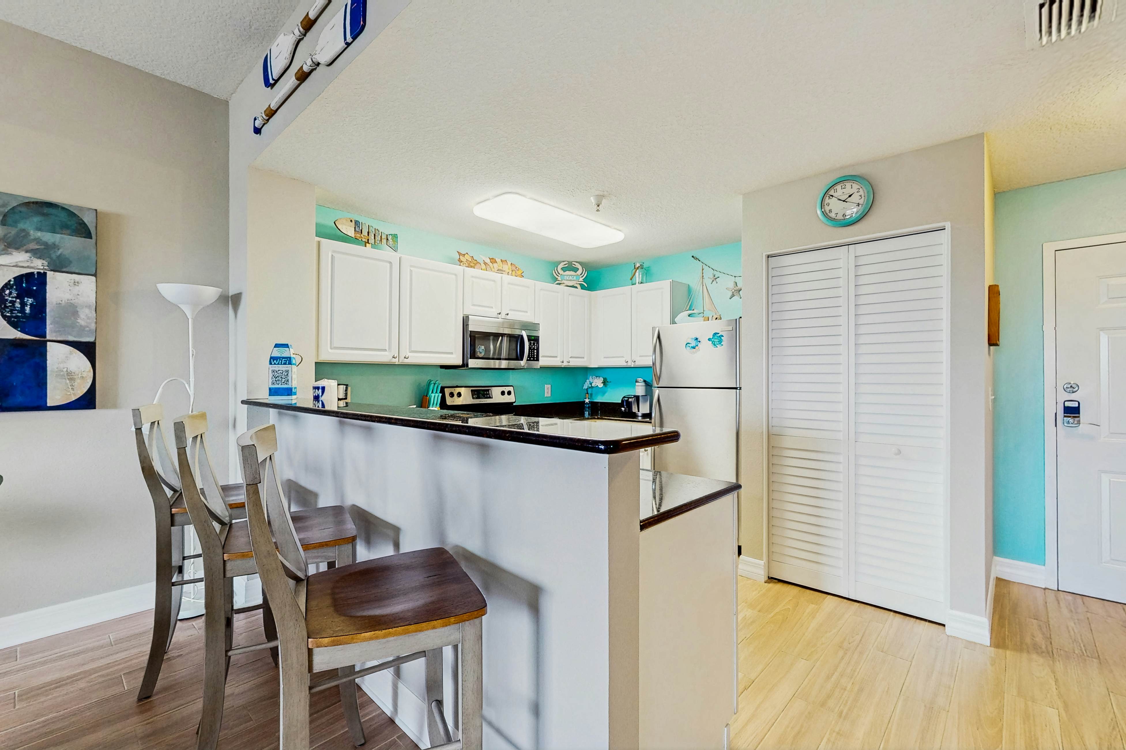 Intracoastal-view condo with pool, hot tub & marina access - walk to beach