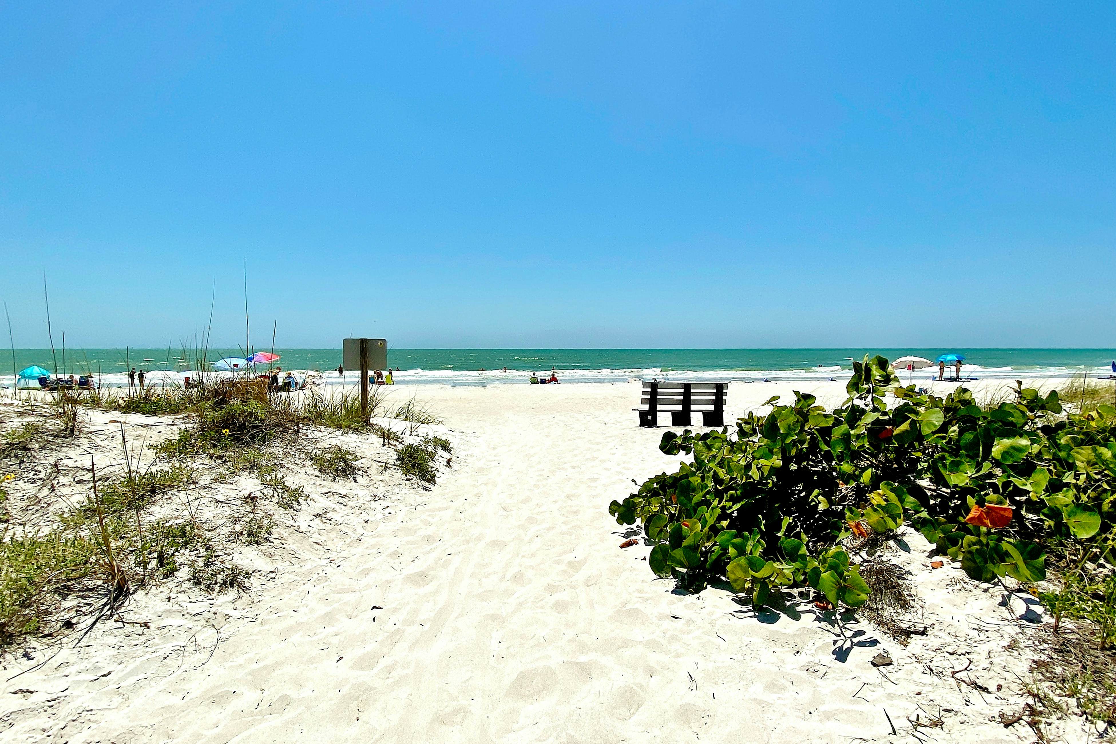 Intracoastal-view condo with pool, hot tub & marina access - walk to beach