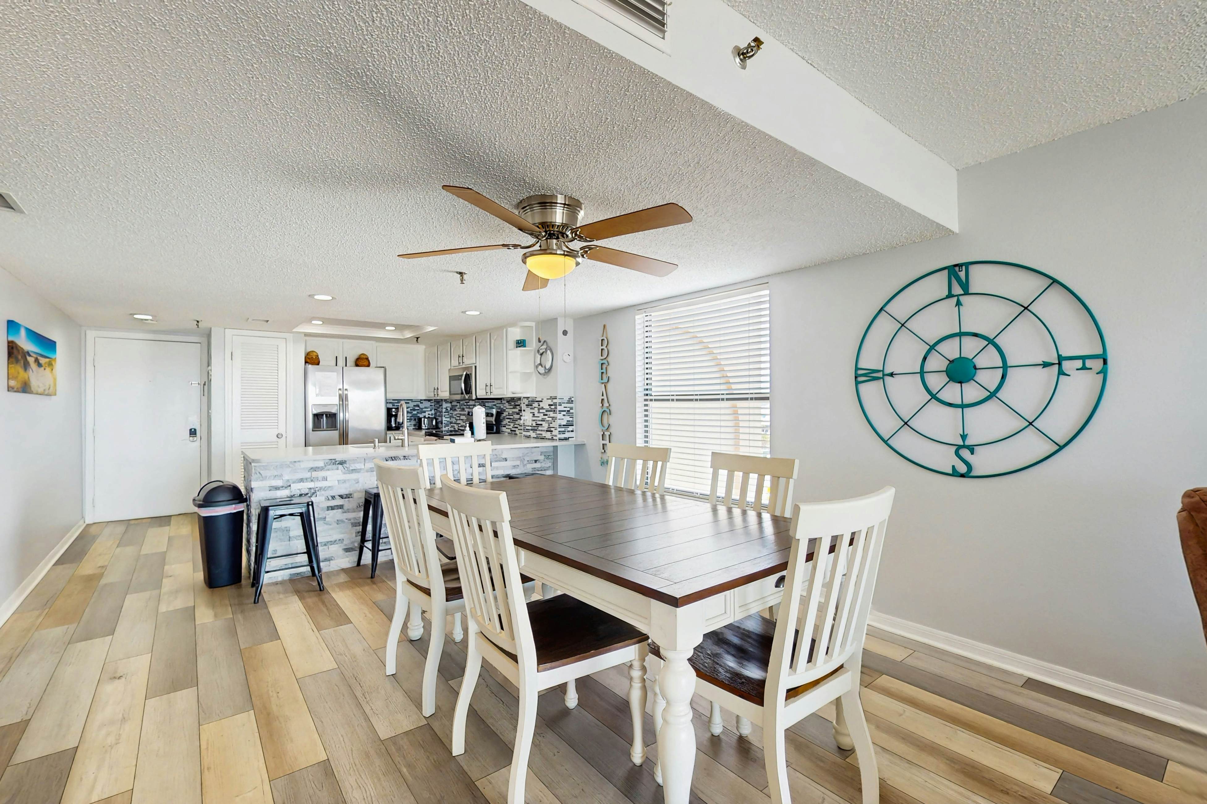 Newly renovated condo w/private balcony, gas grill, & on-site heated pool, AC