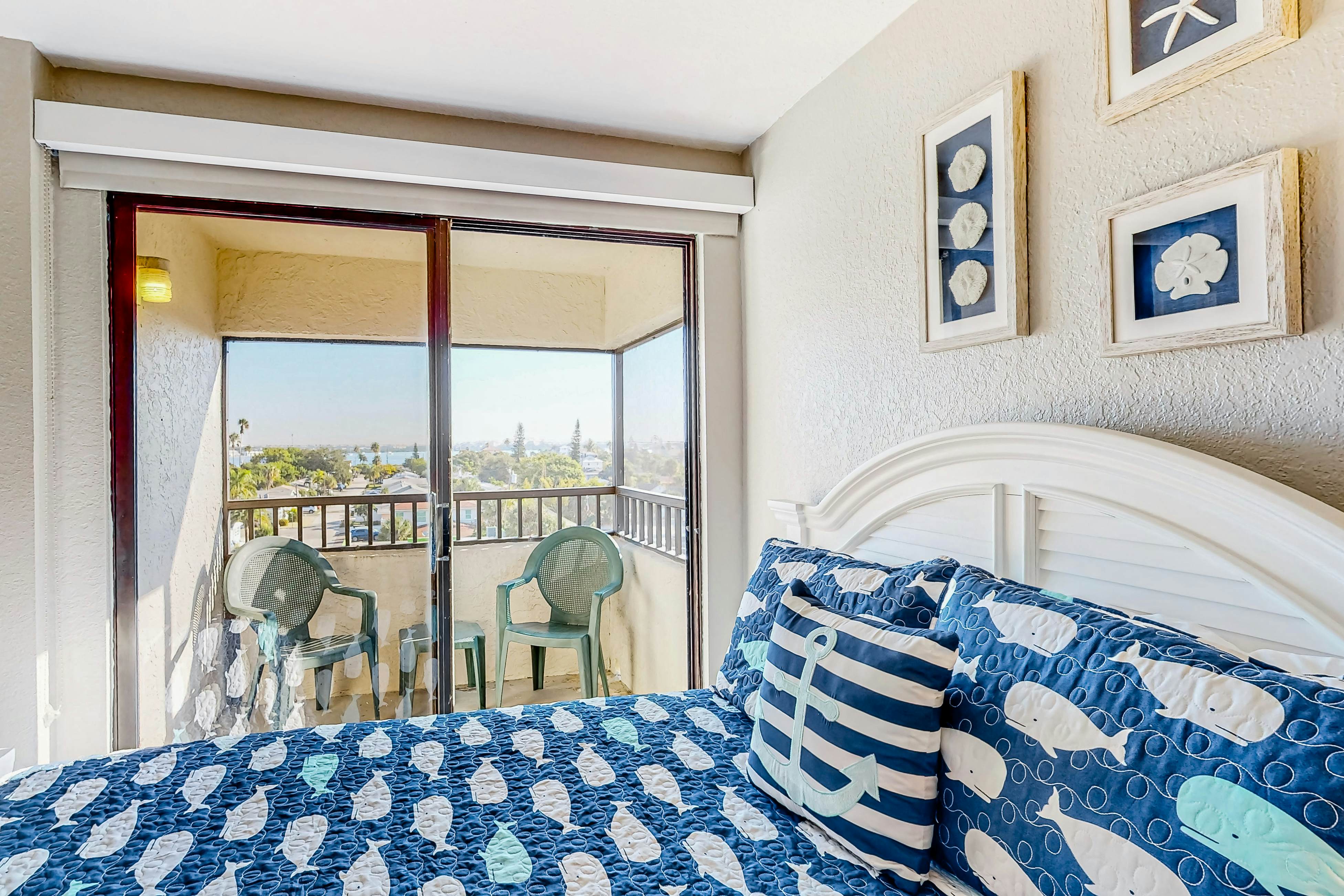 Renovated beachfront condo with pool, amazing Gulf views & washer/dryer