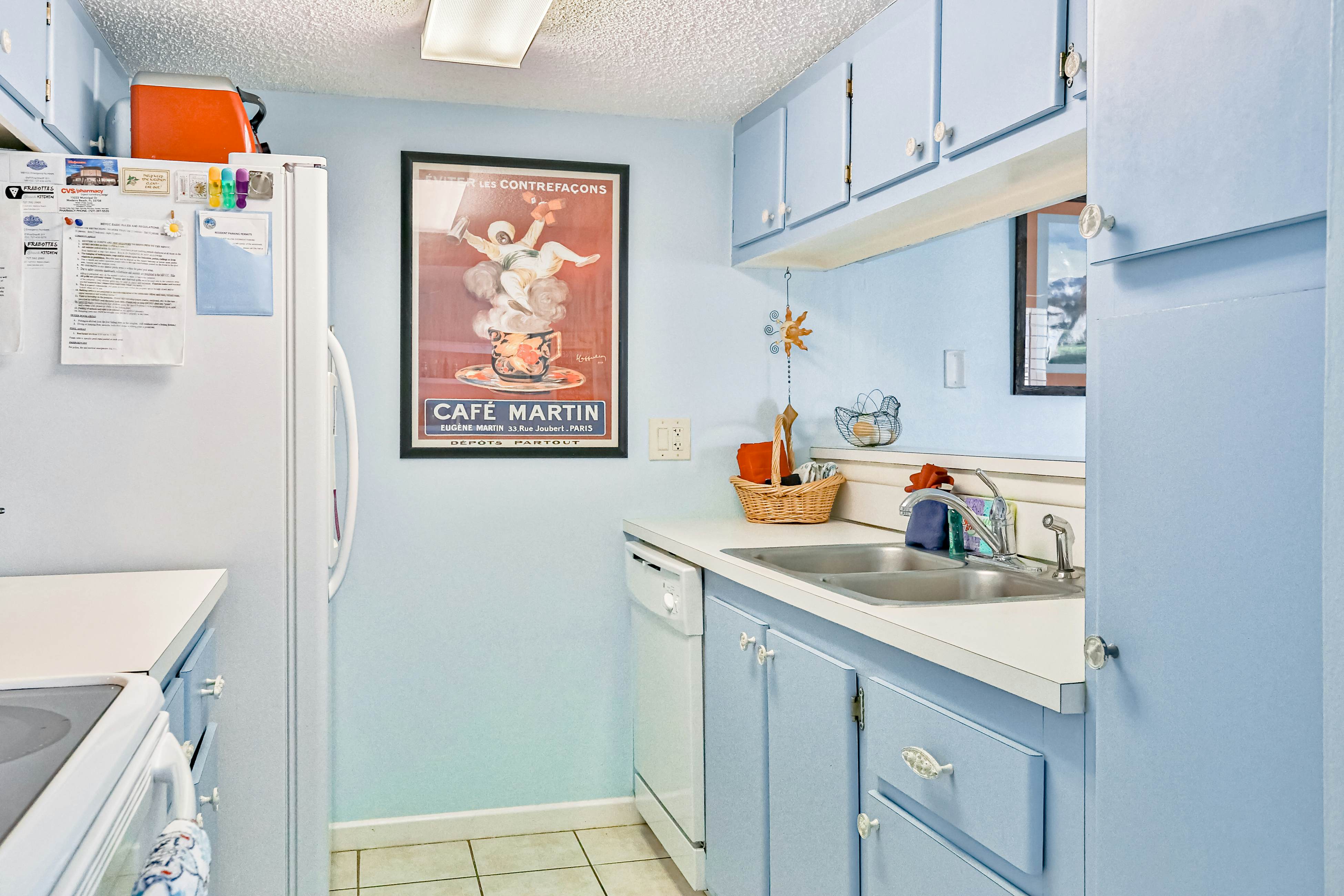 Water-view condo with balcony, pool & W/D - walk to beach