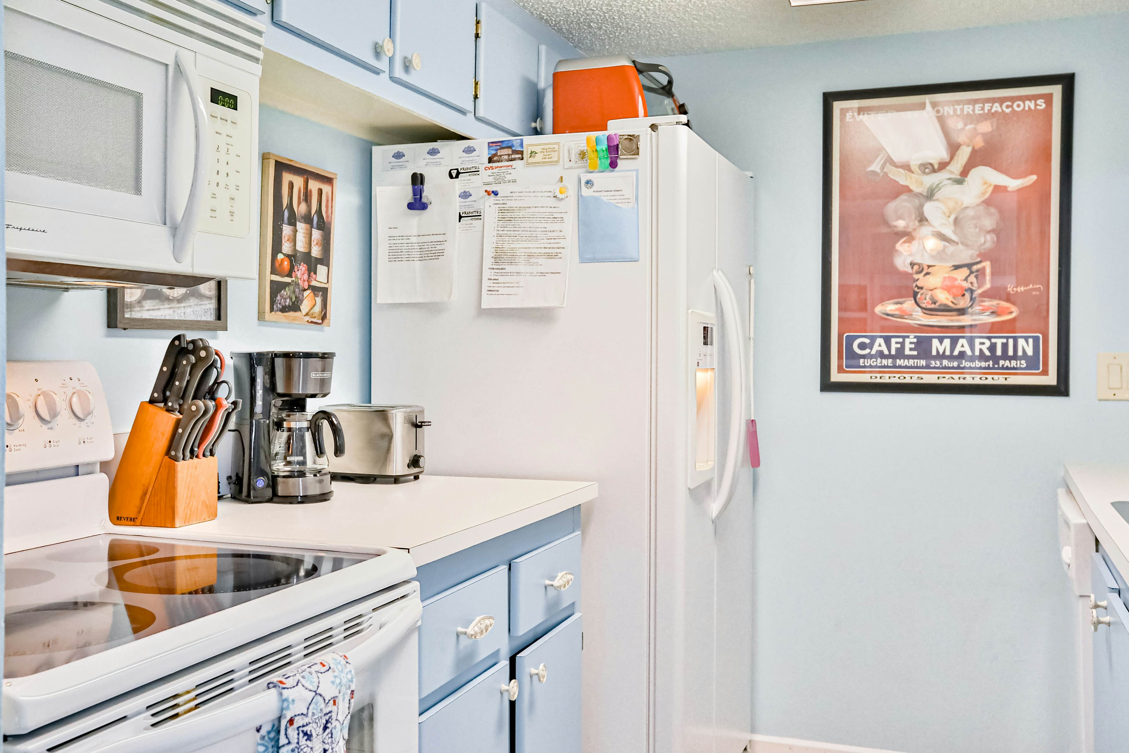 Water-view condo with balcony, pool & W/D - walk to beach