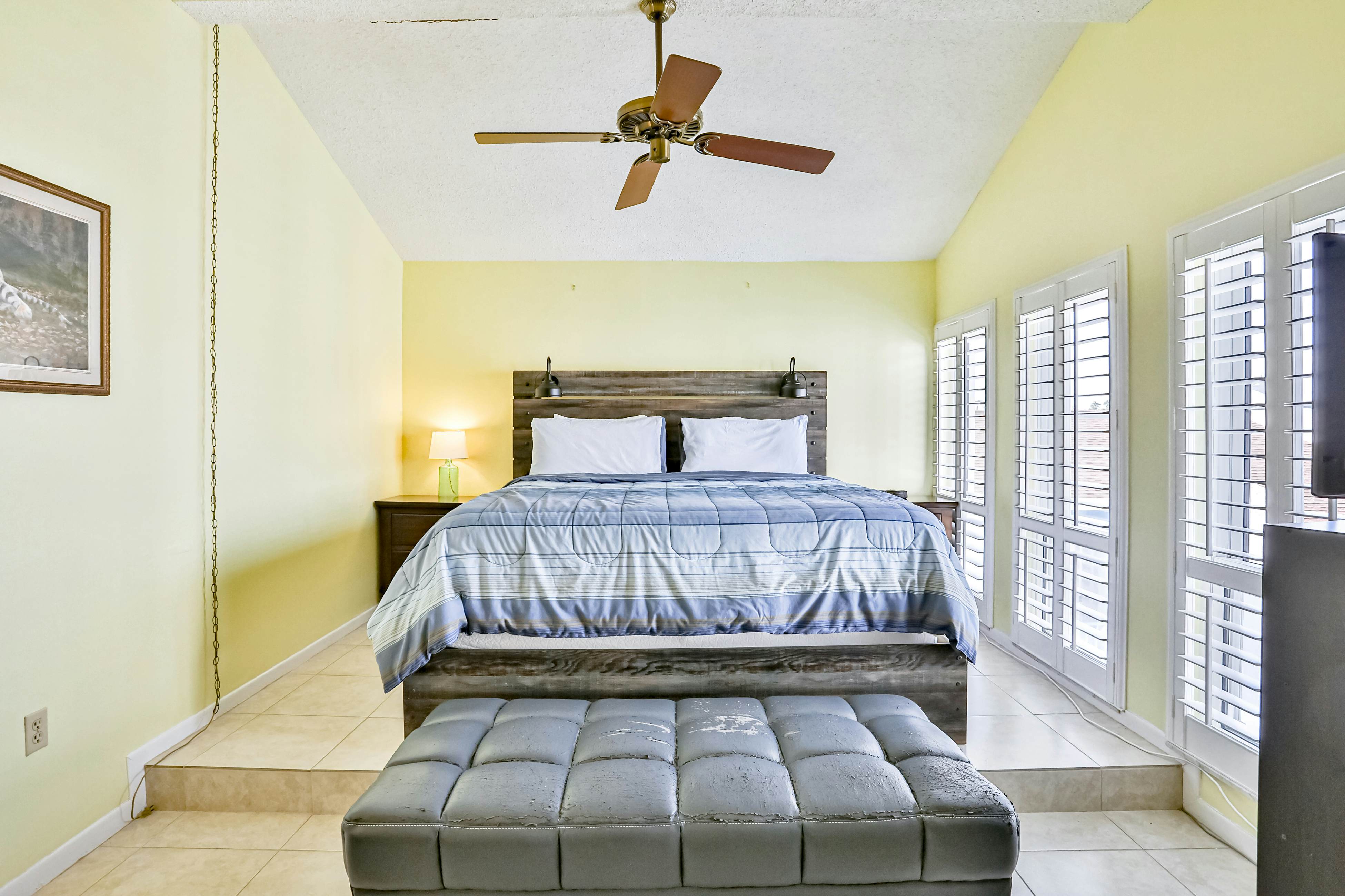 Water-view condo with balcony, pool & W/D - walk to beach