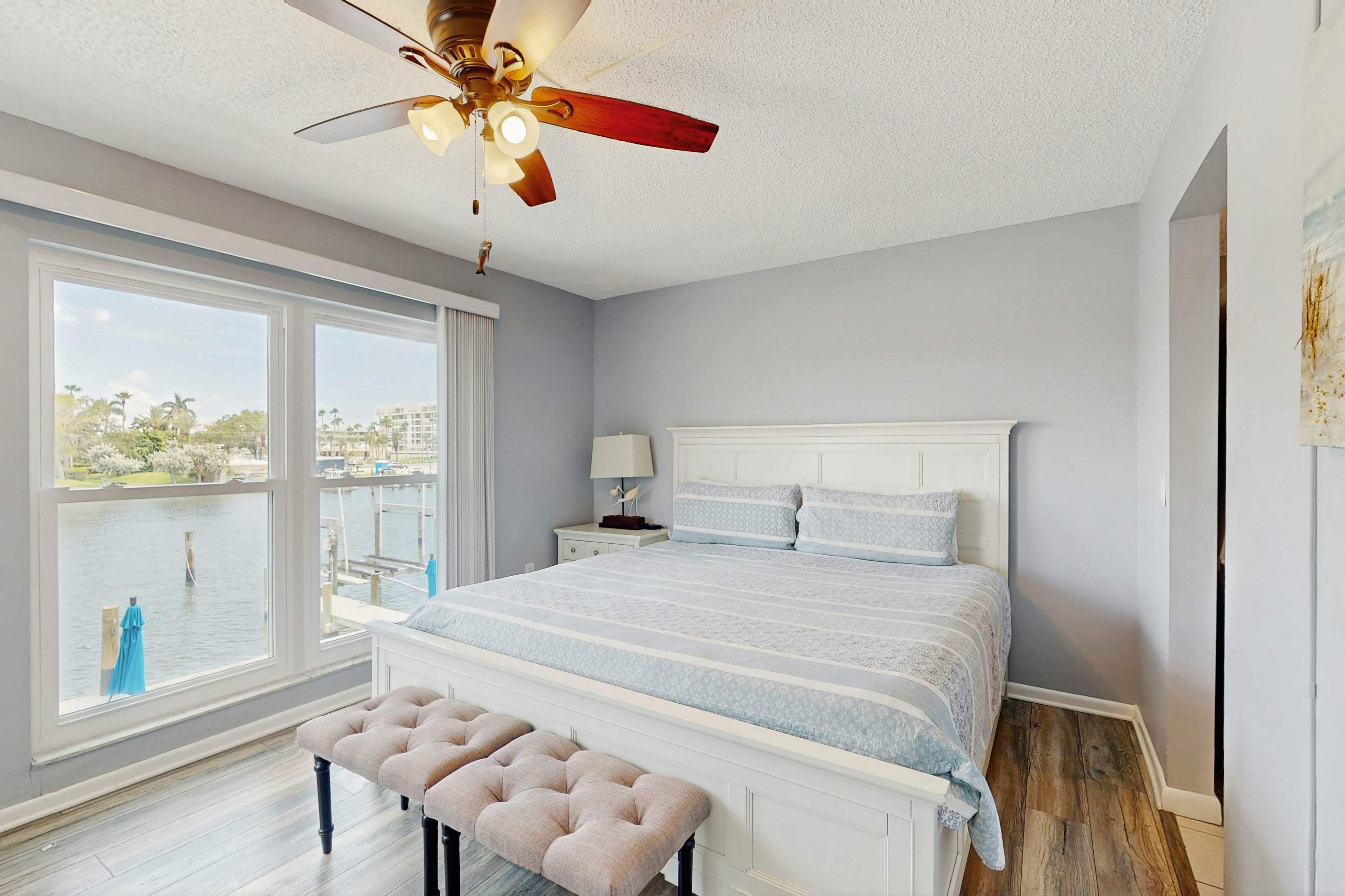 Waterfront wonder with Intracoastal views, heated pool, hot tub & fishing dock