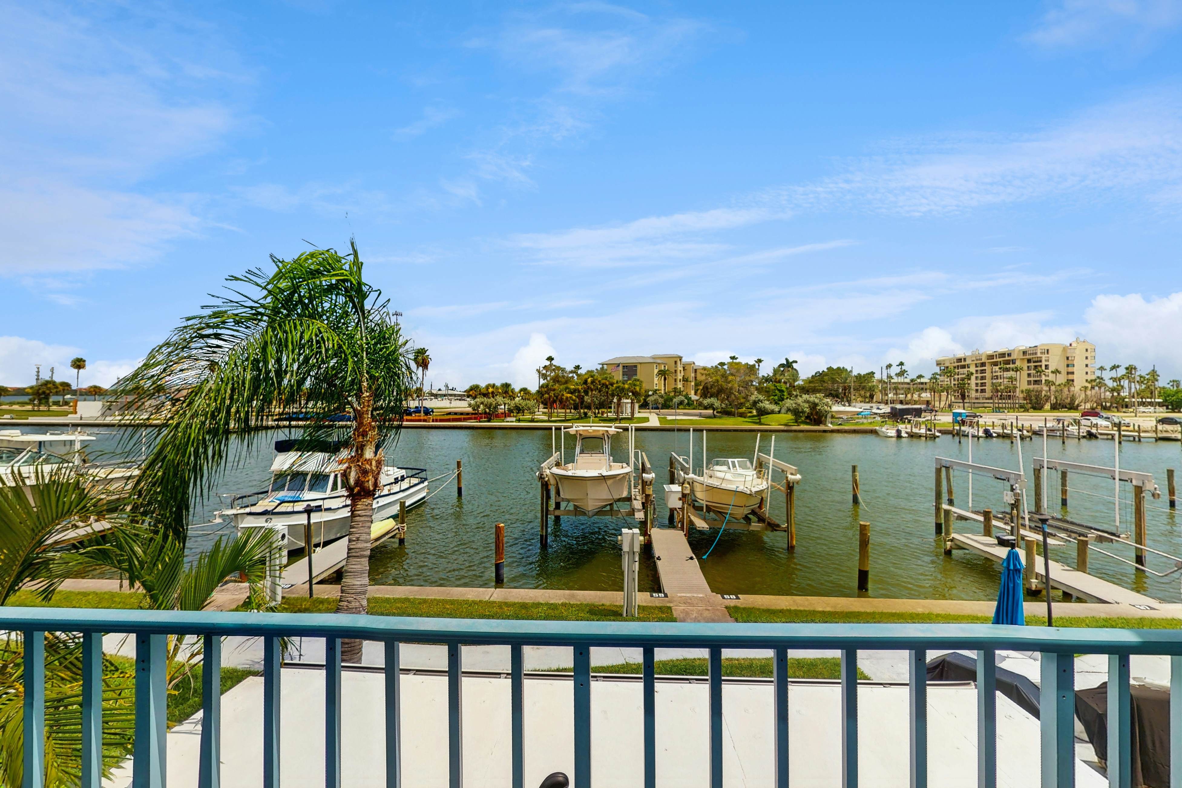 Waterfront wonder with Intracoastal views, heated pool, hot tub & fishing dock