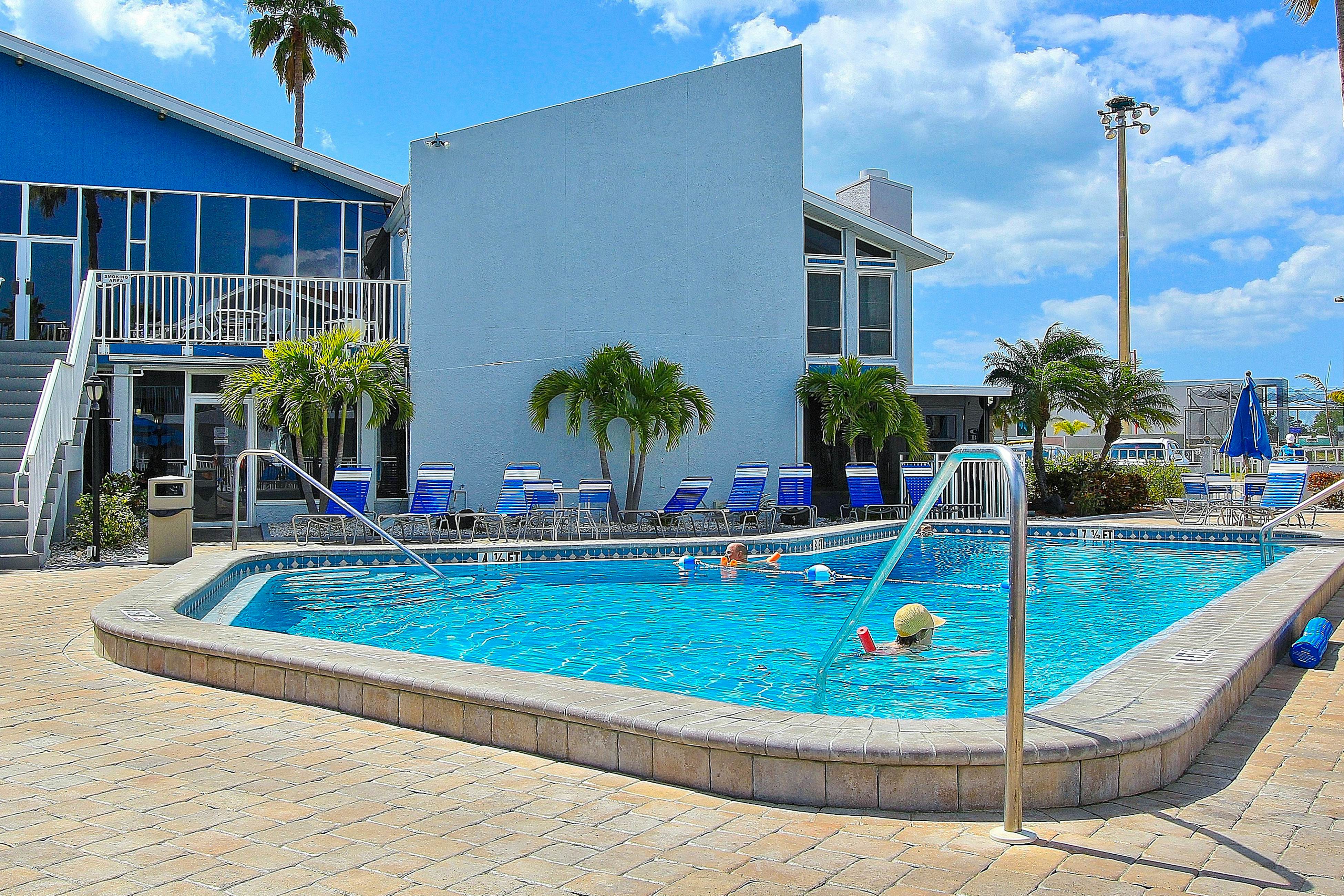 Waterfront wonder with Intracoastal views, heated pool, hot tub & fishing dock