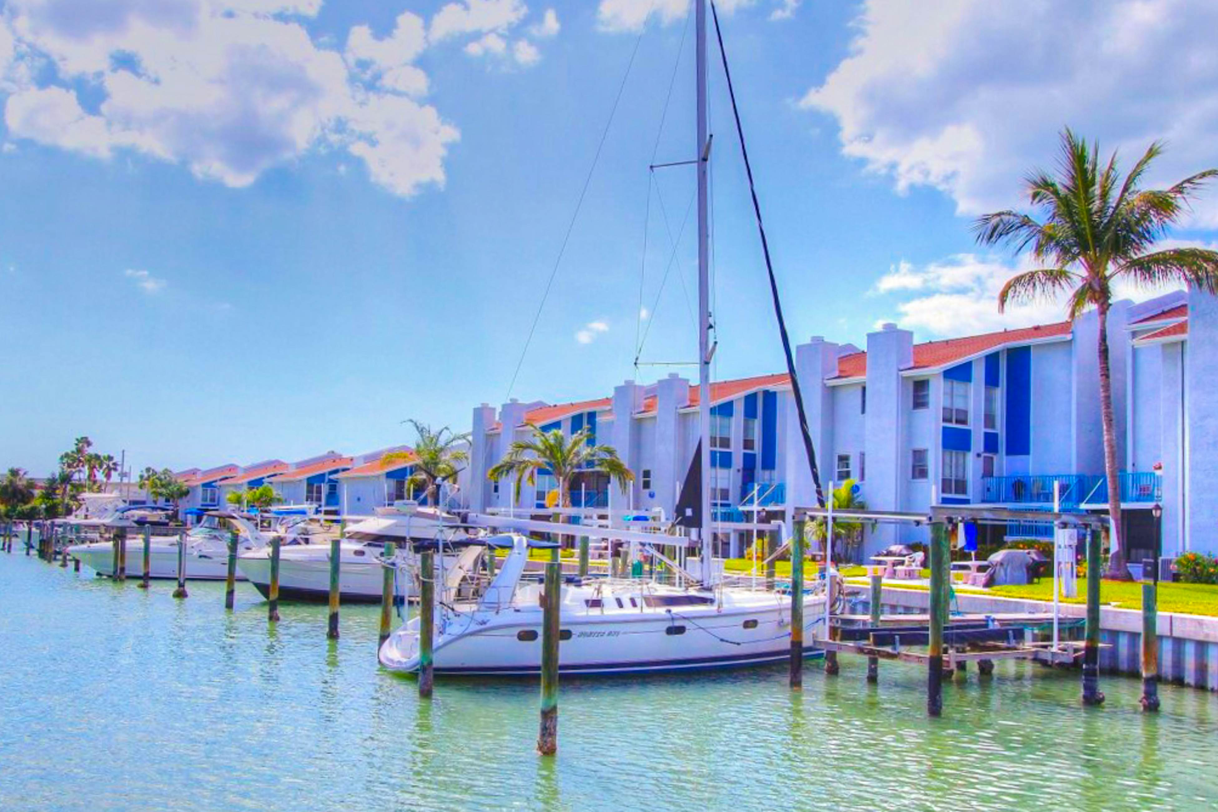 Waterfront wonder with Intracoastal views, heated pool, hot tub & fishing dock